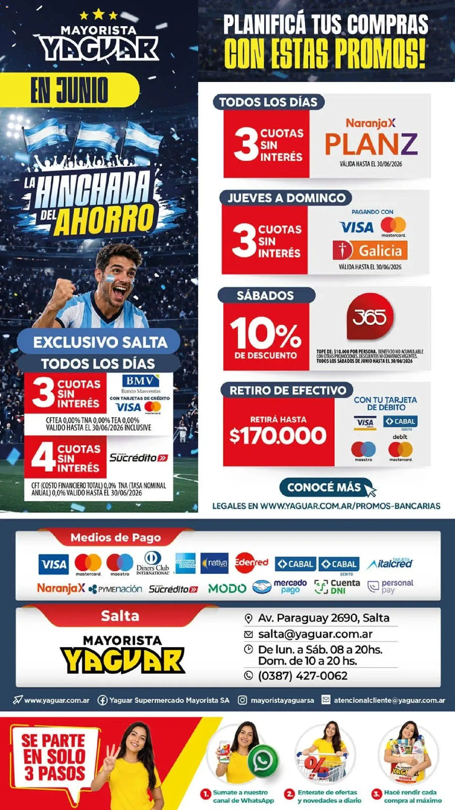 Yaguar - Oferta Semanal Salta │ válido desde el 08.06.2026 | Página: 19