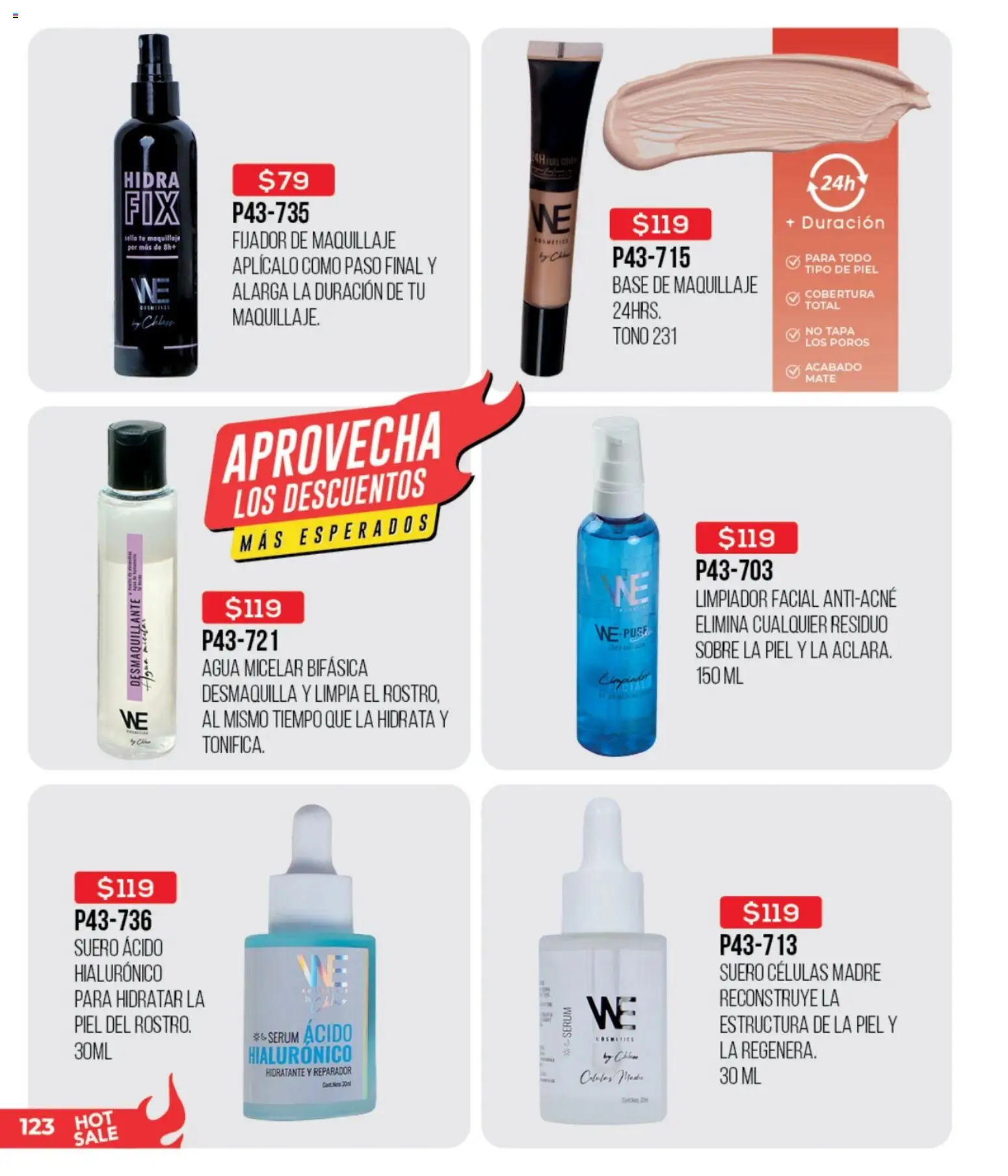 Nuevas ofertas de Cklass válidas en toda la República Mexicana desde el 15.05.2026. ¡Encuentra las mejores ofertas en Cklass Hot Sale! | Página: 124 | Productos: Base de maquillaje, Desmaquillante, Fijador, Limpiador facial