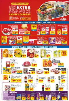 Extra ofertas Fim de semana Mercado - Pré-Visualização do folheto da loja Extra, válido de 11/09/2026