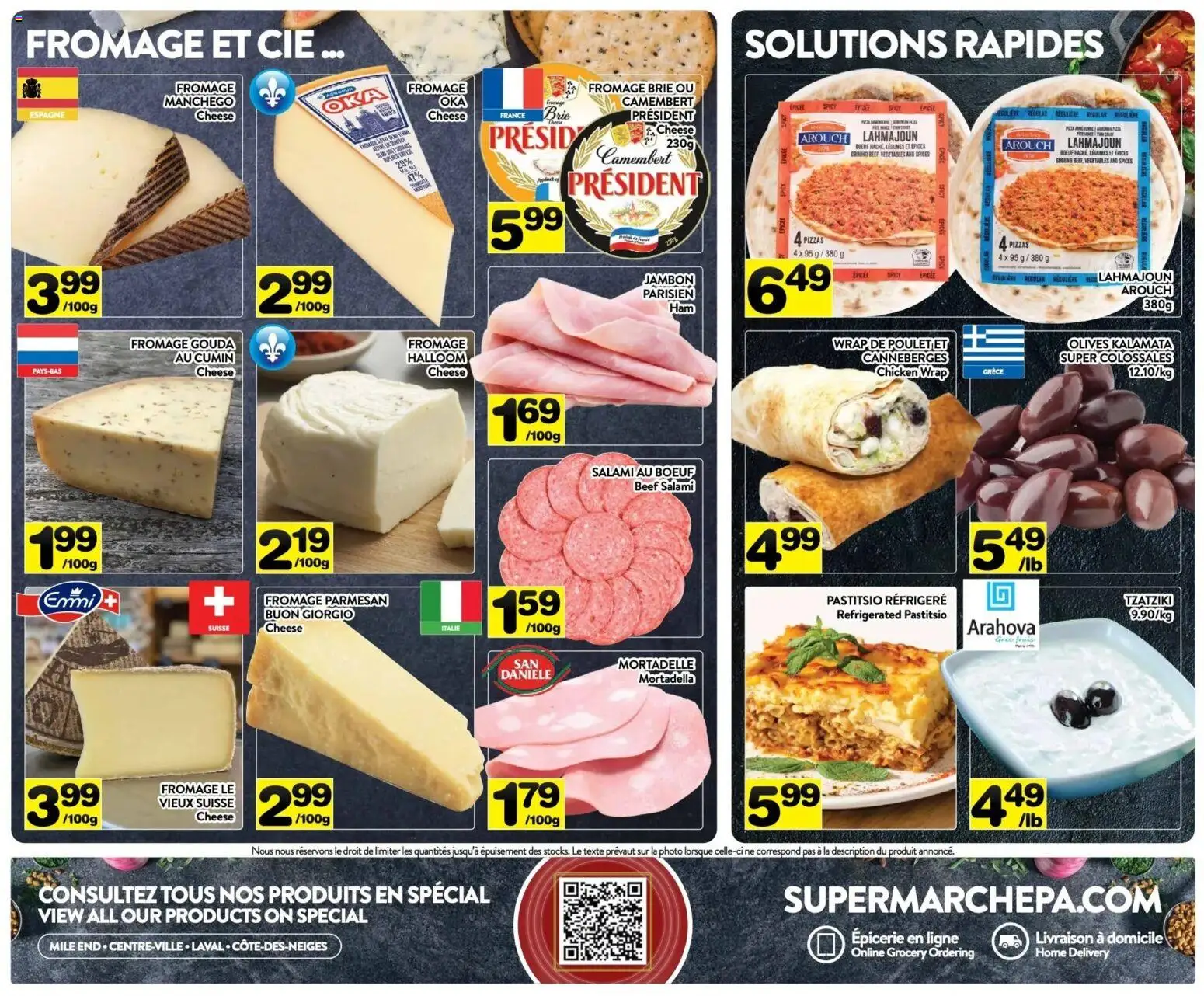 Pa Supermarché flyer valid from 25.05.2026 | Page: 6 | Products: Beef, Cheese, Salami, Chicken