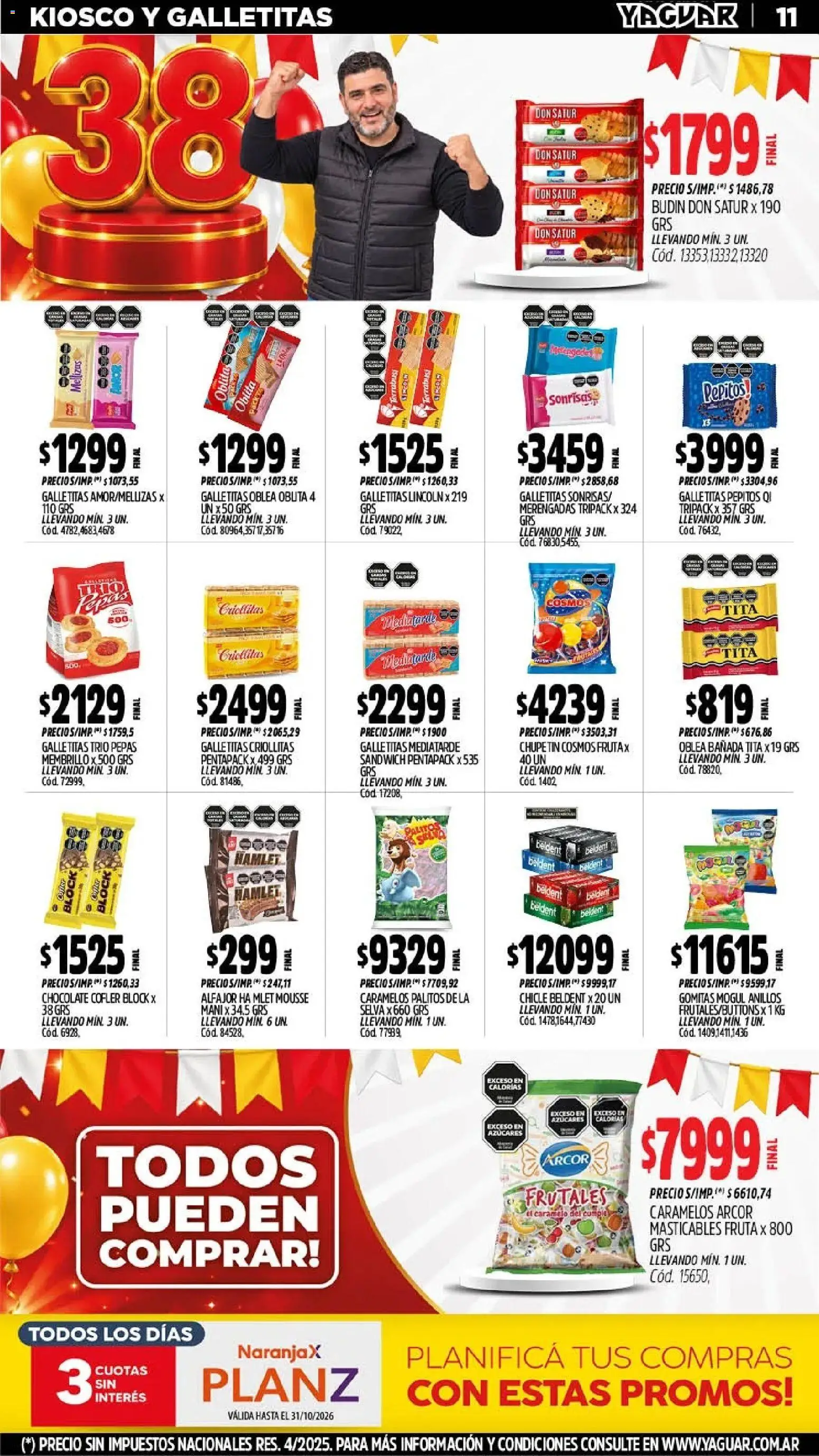 Yaguar - Oferta Semanal Santa Fé │ válido desde el 12/10/2026 | Página: 13