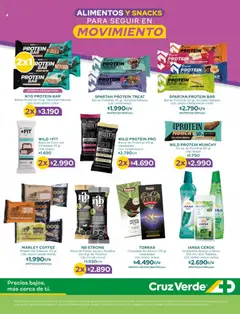 Cruz Verde - Bebestibles y Snacks válido desde el 01.05.2026 | Página: 4 | Productos: Semillas, Chocolate, Azucar, Endulzante