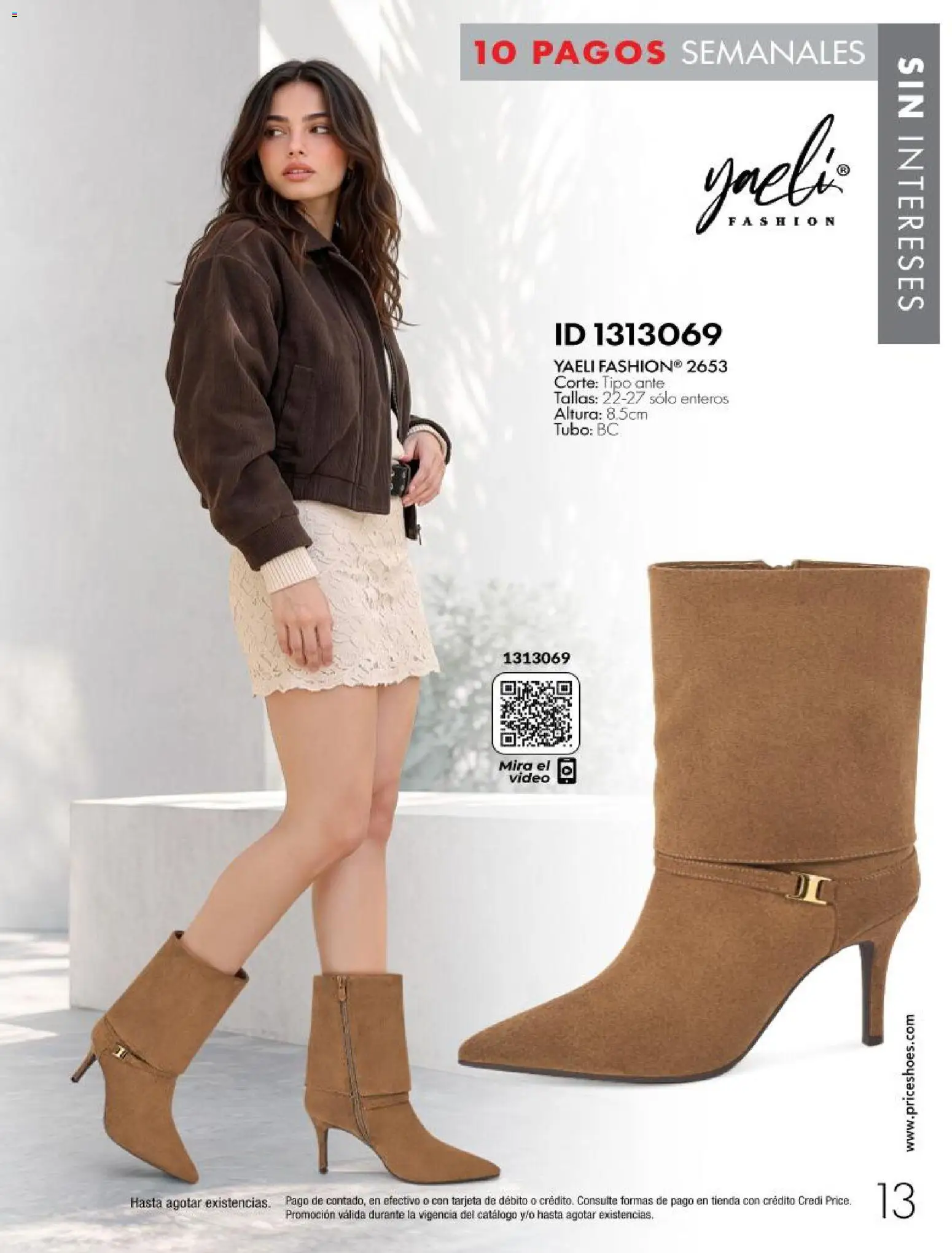 Nuevas ofertas de Price Shoes válidas en toda la República Mexicana desde el 28/10/2026. ¡Encuentra las mejores ofertas en Price Shoes catálogo 10 pagos sin intereses! | Página: 13