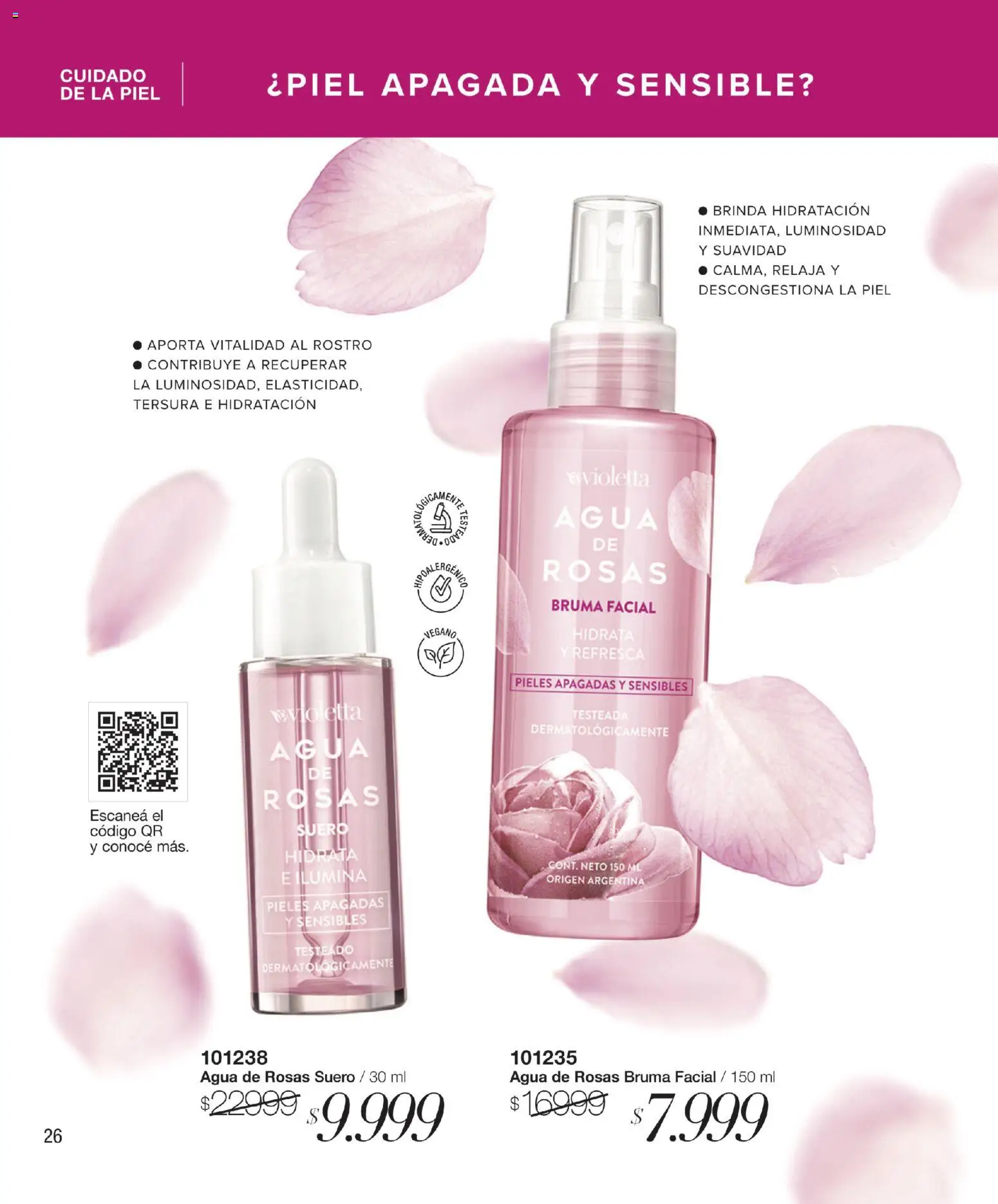 Violetta catálogo │ válido desde el 01.05.2026 | Página: 26 | Productos: Bruma, Agua