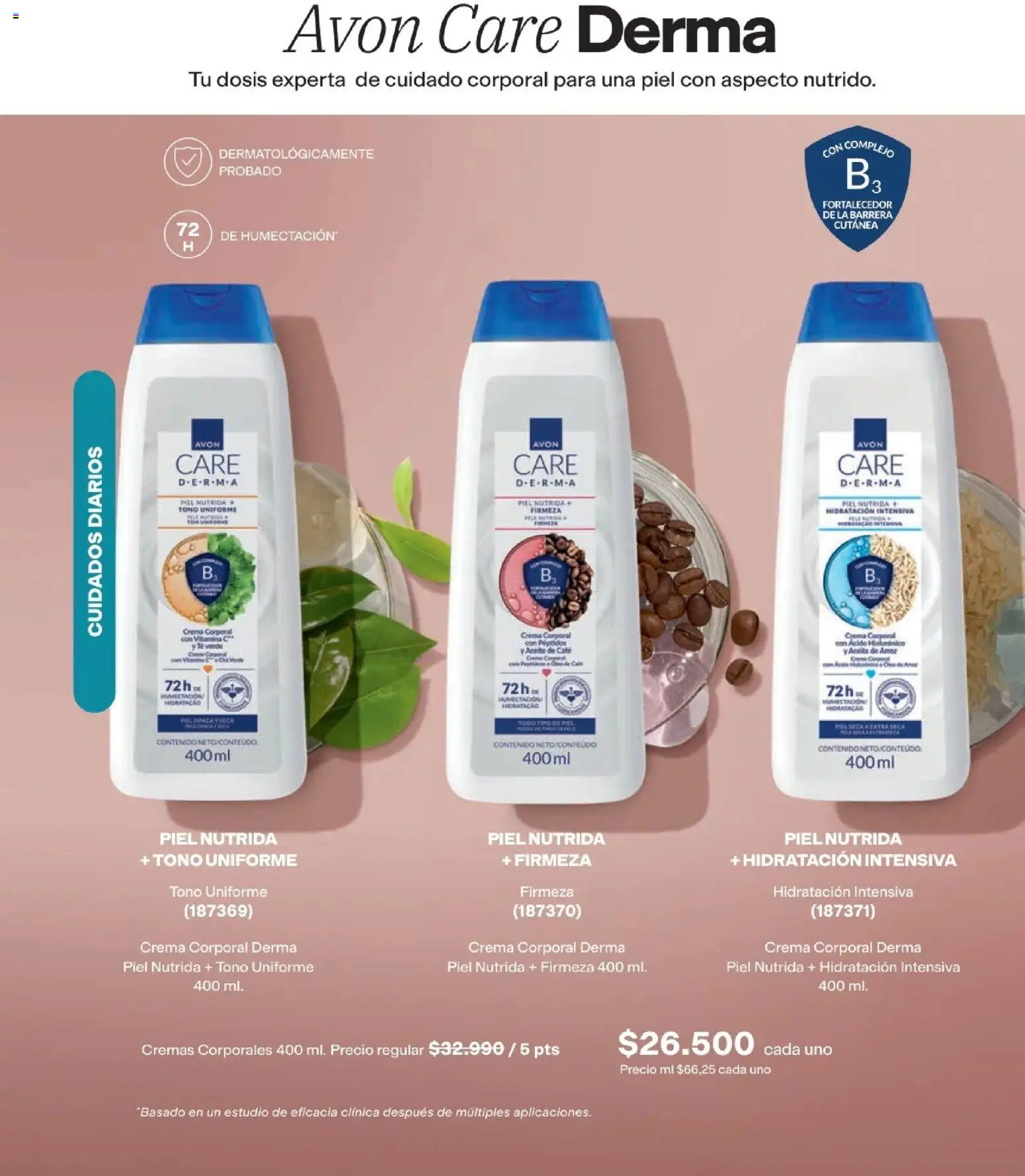 Avon revista - valida desde el 01.09.2026 | Página: 155 | Productos: Arroz, Té, Crema, Café