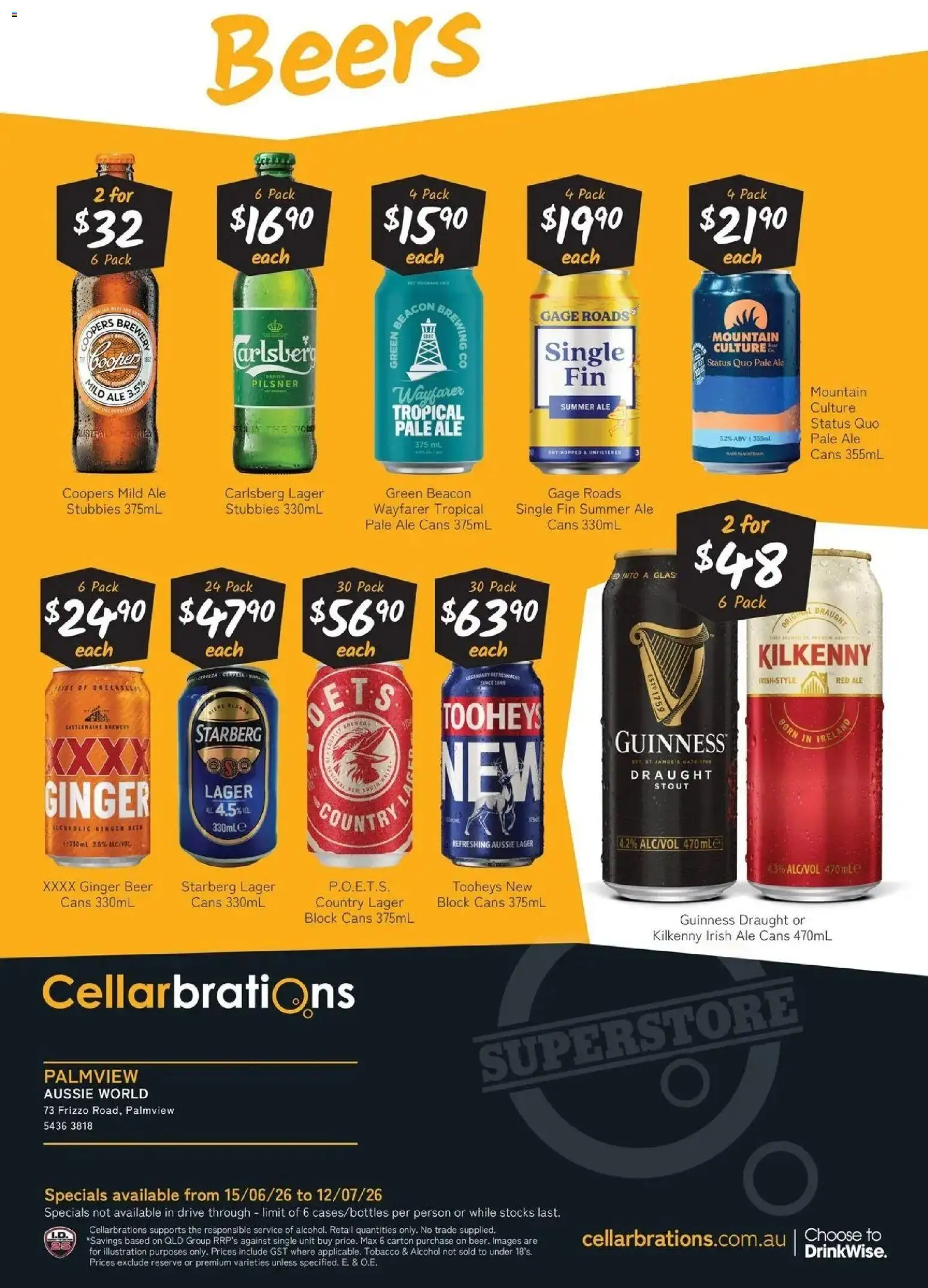 Cellarbrations catalogue - valid from 14.06.2026 | Page: 6 | Products: Ginger, Beer