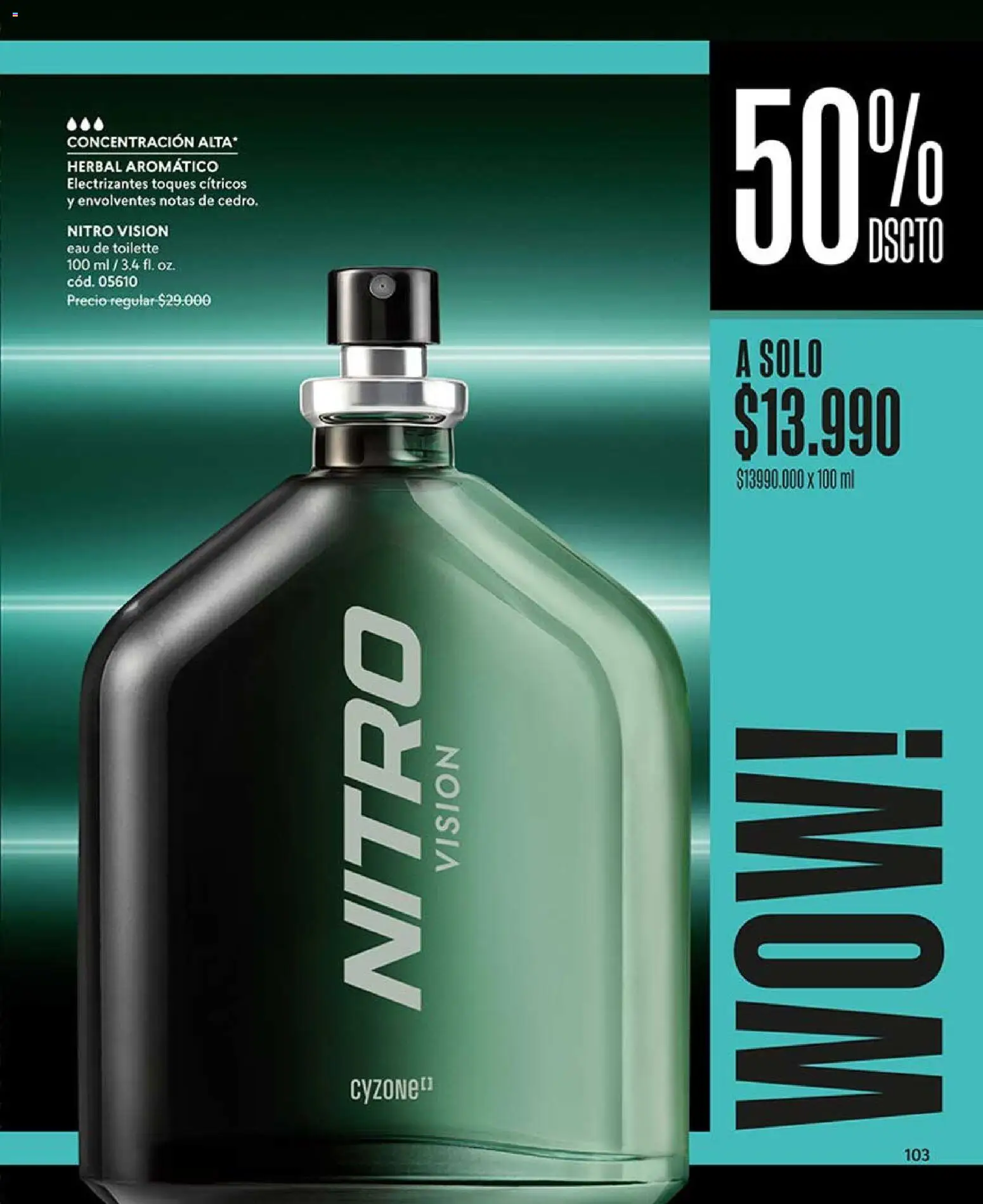 Catálogo CyZone Campaña 6 │ válido desde el 31.03.2026 | Página: 103 | Productos: Eau de toilette