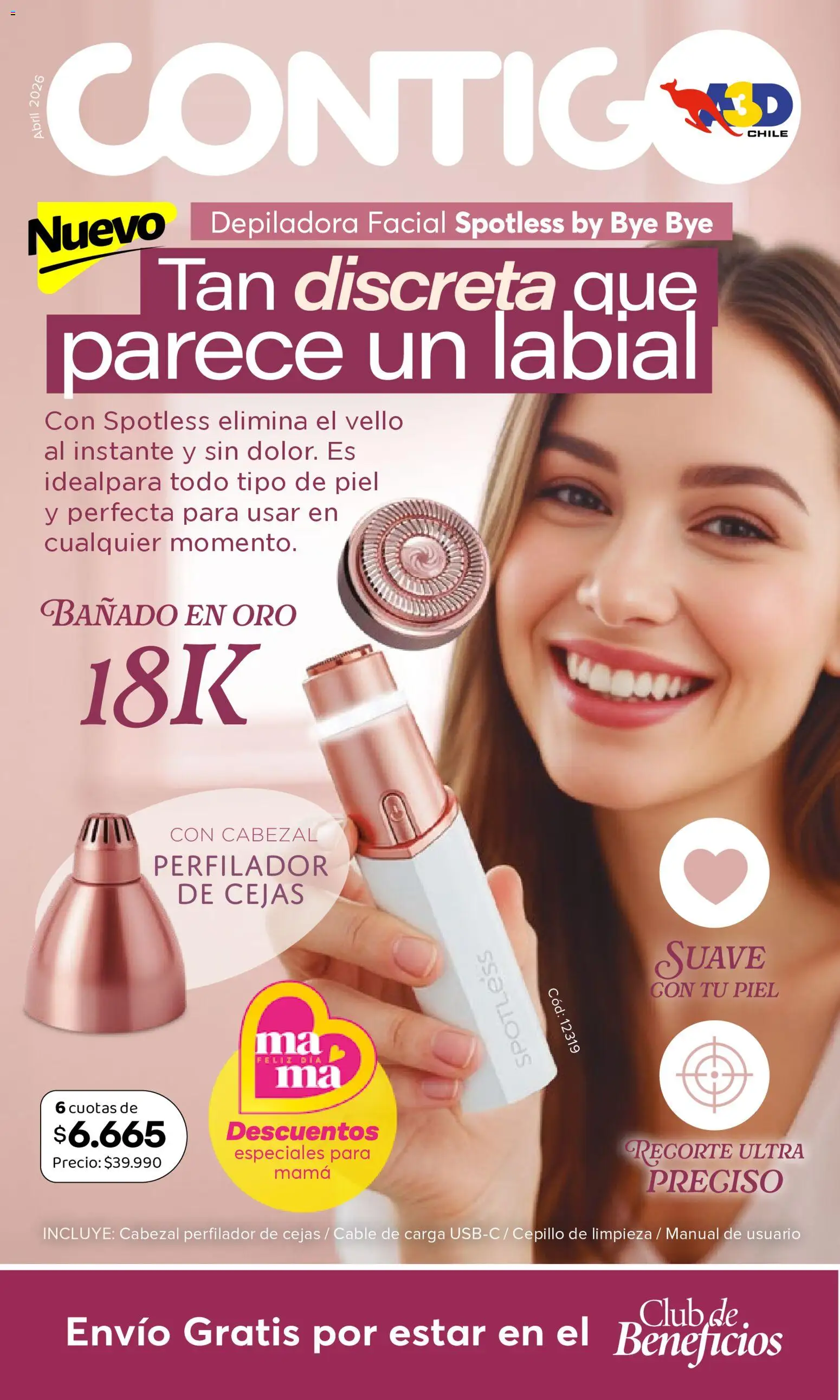 A3D Ofertas  │ válido desde el 10.04.2026 | Página: 1 | Productos: Cable, Depiladora, Cepillo, Labial