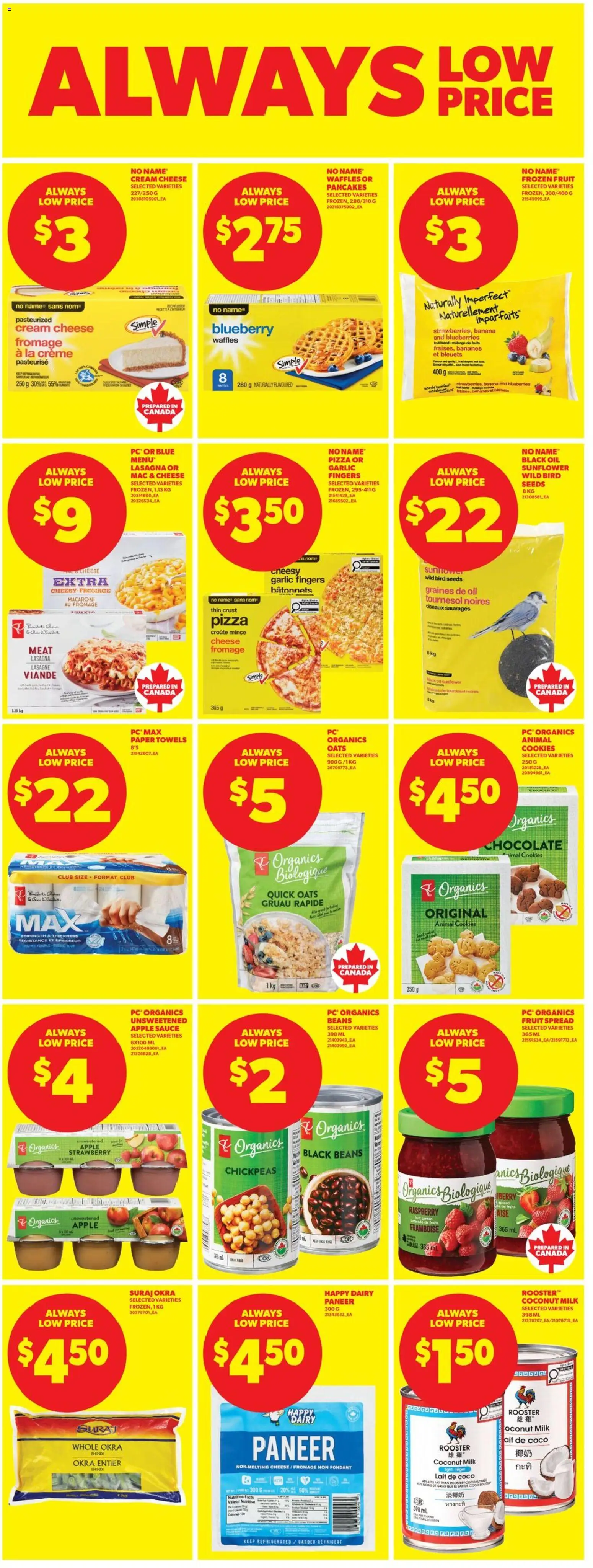 Real Canadian Superstore flyer valid from 28.05.2026 | Page: 28 | Products: Cream, Oil, Chocolate, Pizza