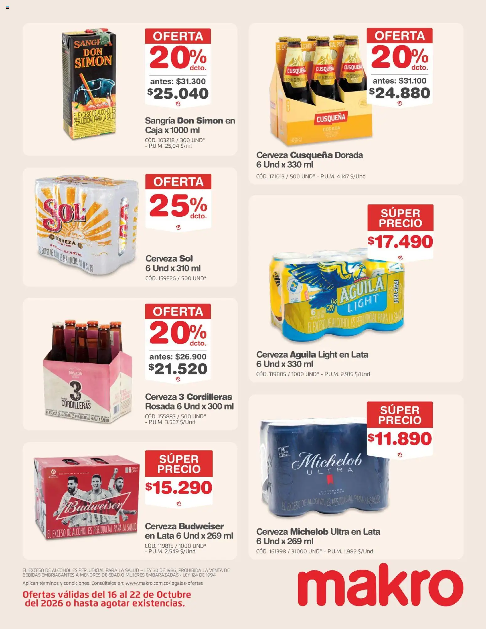Makro revista - valida desde el 16/10/2026 | Página: 21
