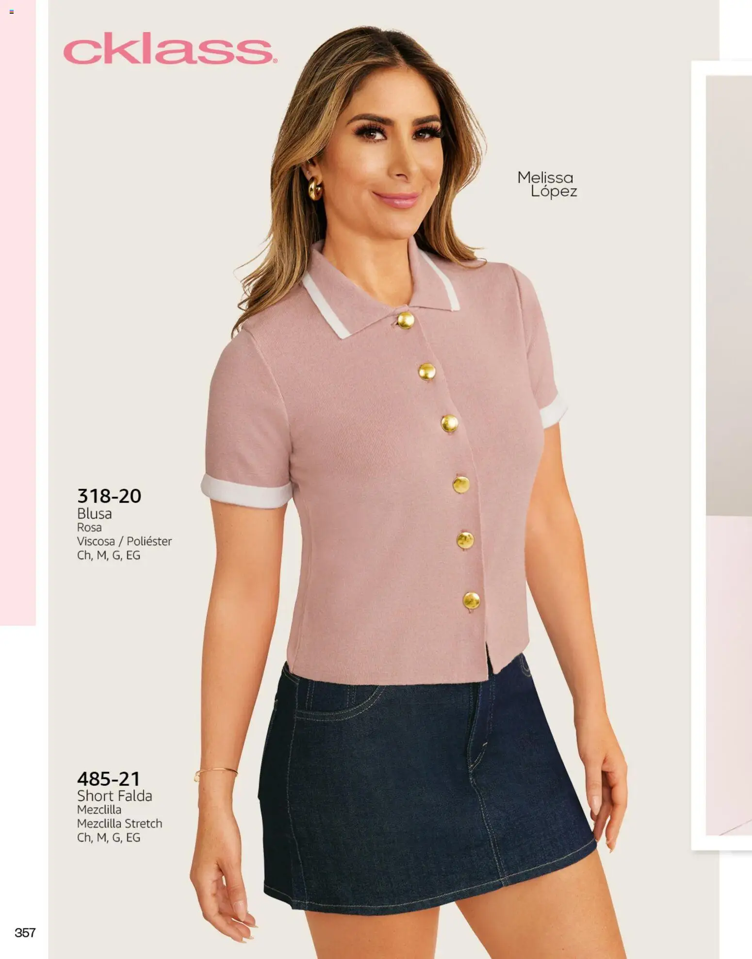 Nuevas ofertas de Cklass válidas en toda la República Mexicana desde el 08/07/2026. ¡Encuentra las mejores ofertas en Cklass catálogo Otoño Invierno! | Página: 362 | Productos: Blusa, Falda, Short