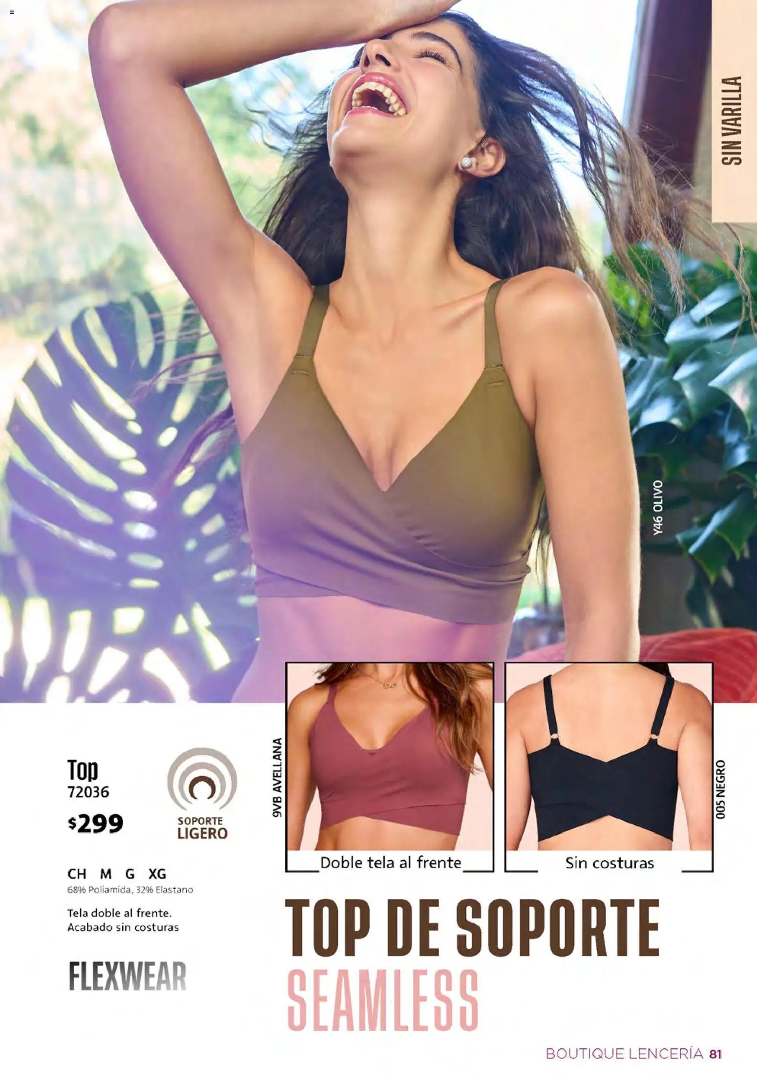 Nuevas ofertas de Ilusión válidas en toda la República Mexicana desde el 01/09/2026. ¡Encuentra las mejores ofertas en Ilusión catálogo Otoño! | Página: 83 | Productos: Top, Lenceria