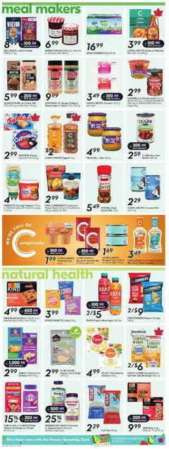 Preview of Sobeys weekly flyer / circulaire from shop Sobeys valid from Jul 16, 2026 | Page: 10 | Products: Rice, Milk, Butter, Chocolate