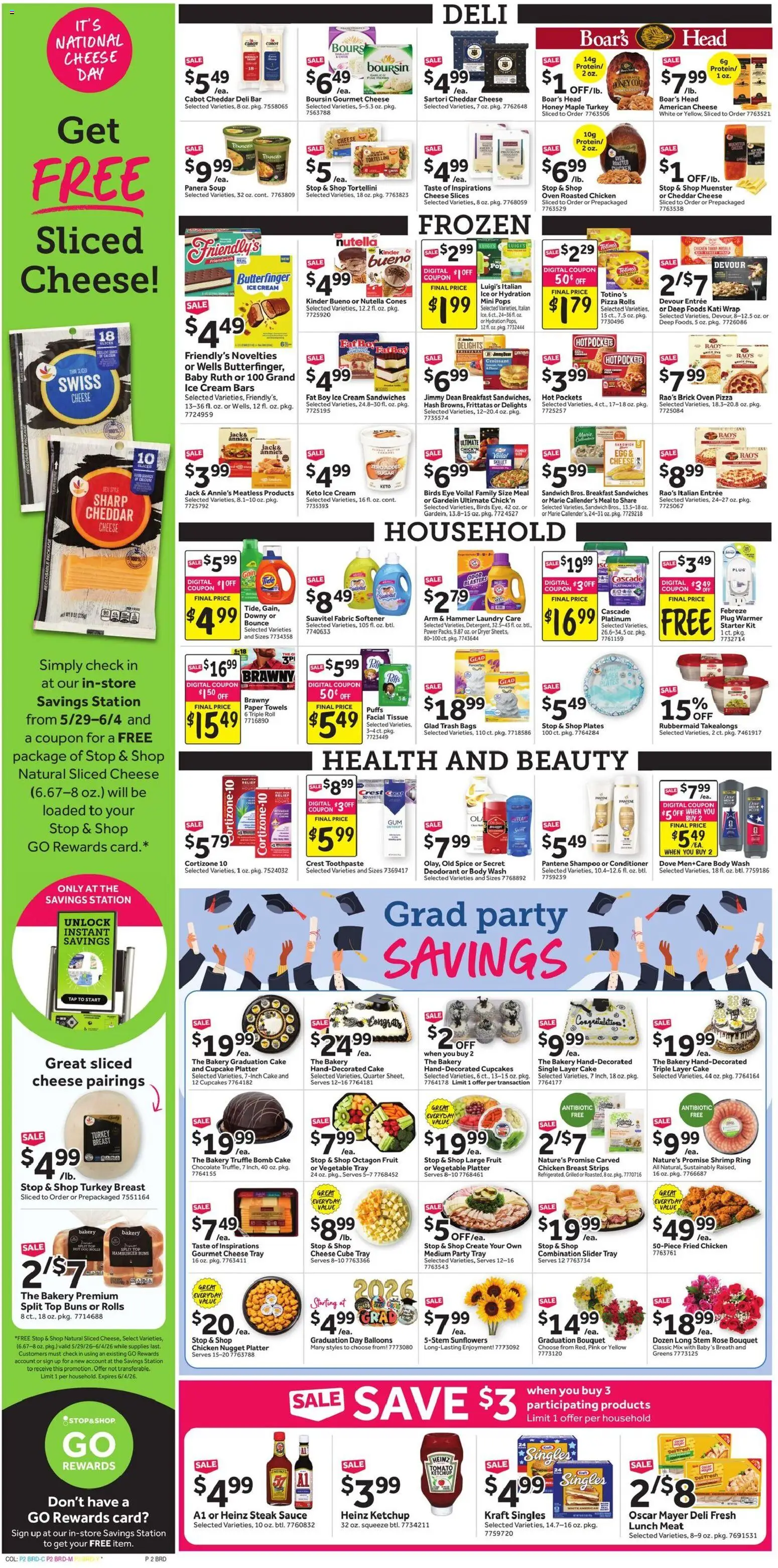 Stop & Shop Weekly Ad - valid from 29.05.2026 | Page: 4 | Products: Bakery, Shampoo, Hammer, Dryer