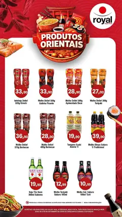Royal Supermercados ofertas Produtos Orientais - Pré-Visualização do folheto da loja Royal Supermercados, válido de 18/09/2026 | Página: 1