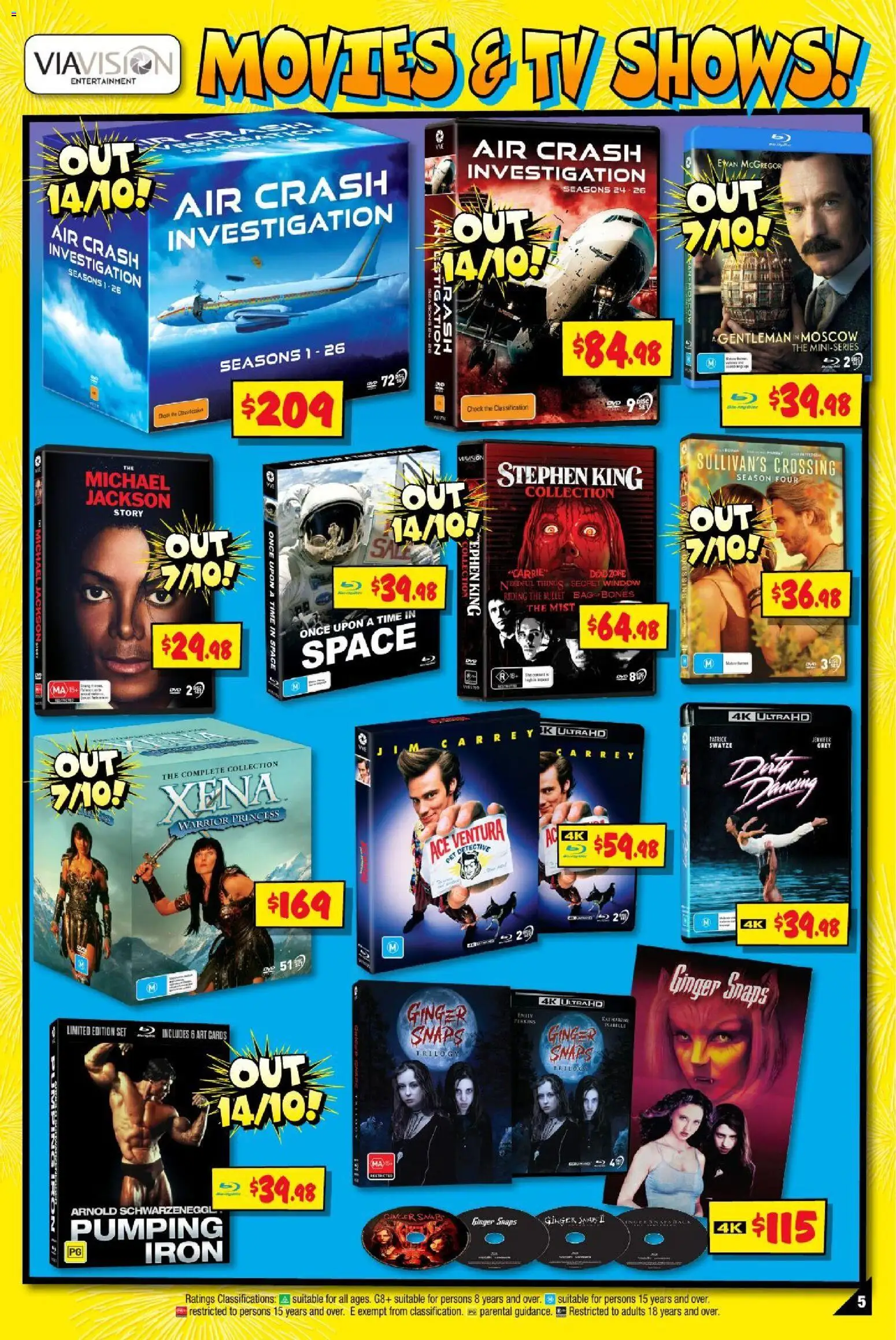 JB Hi-Fi catalogue - valid from 17/09/2026 | Page: 5 | Products: Ginger, Dressing, Tv, Iron