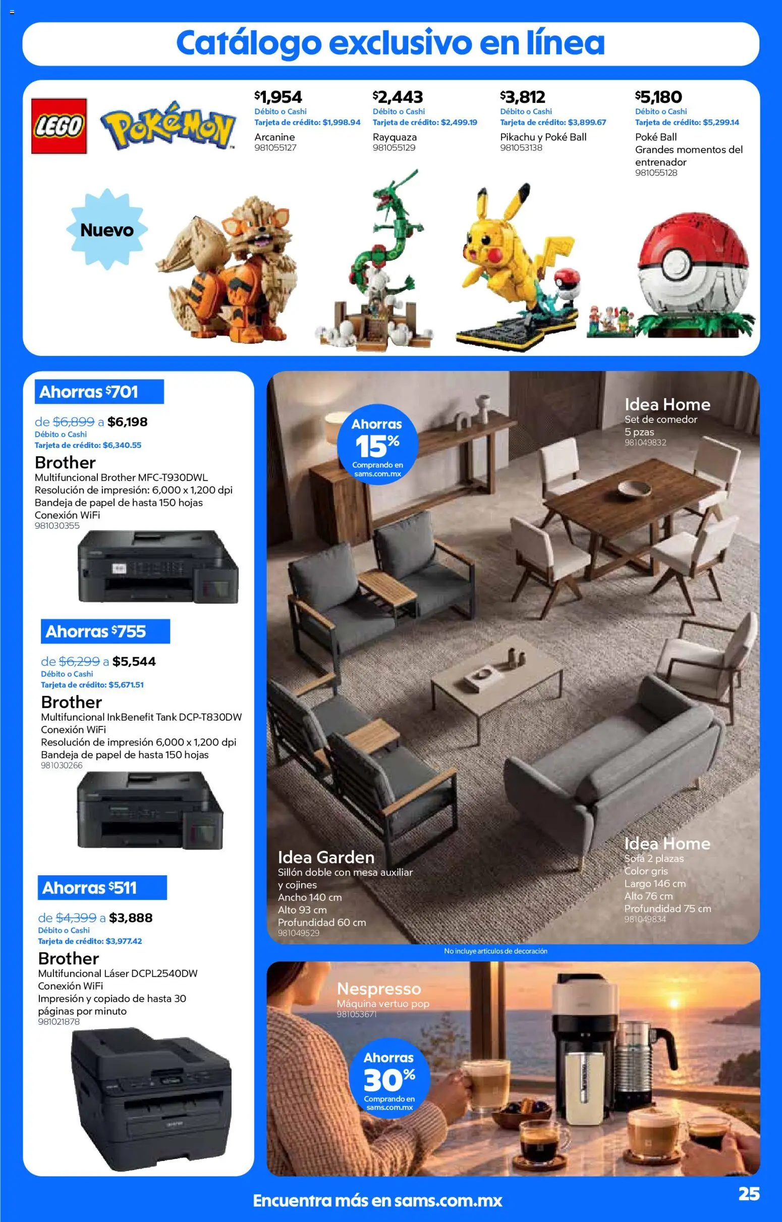 Nuevas ofertas de Sam's Club válidas en toda la República Mexicana desde el 01/10/2026. ¡Encuentra las mejores ofertas en Sam's Club catálogo! | Página: 25