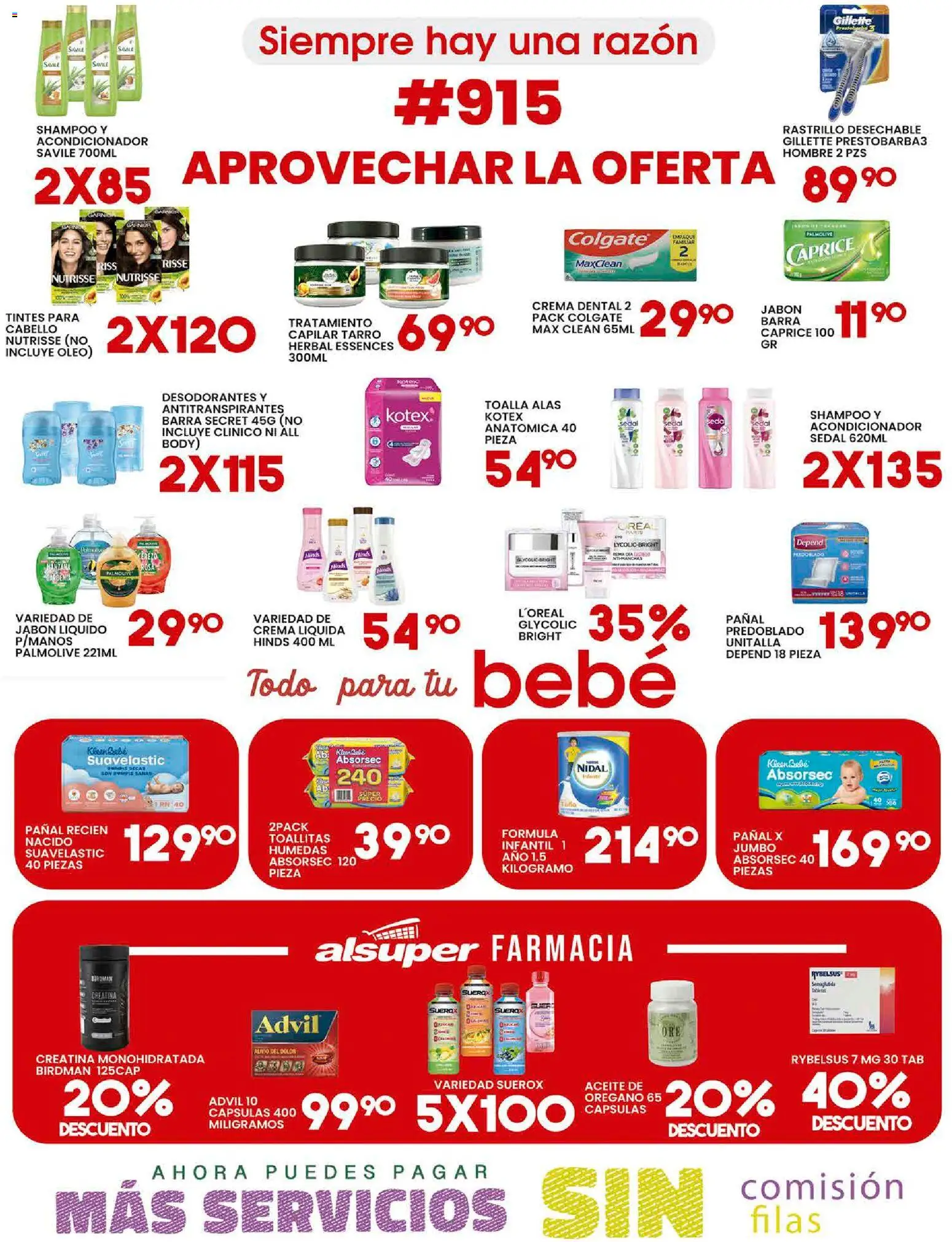 Nuevas ofertas de Alsuper válidas en toda la República Mexicana desde el 09/10/2026. ¡Encuentra las mejores ofertas en Alsuper folleto! | Página: 4