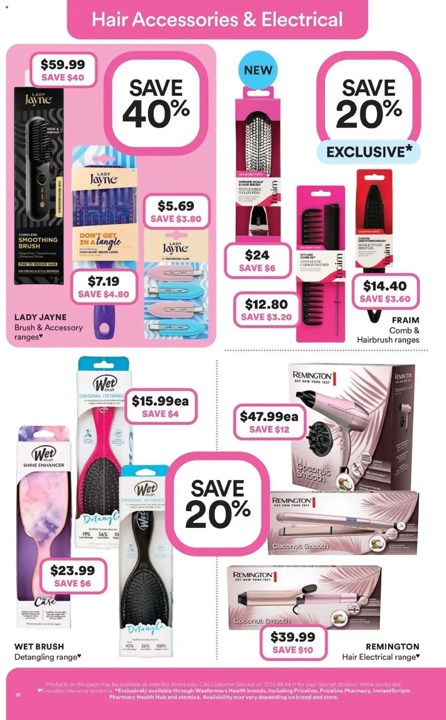 Priceline Pharmacy catalogue - valid from 30/07/2026 | Page: 18 | Products: Brush, Accessories