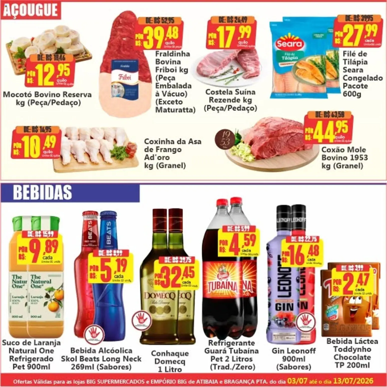 Big Supermercados Folheto - válido de 03/07/2026 | Página: 3