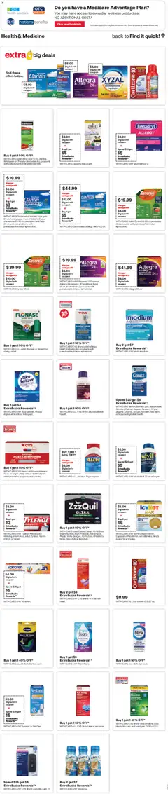 Preview of CVS Pharmacy weekly ads valid from 10.05.2026 | Page: 7 | Products: Pan, Cream, Bra, Tablet