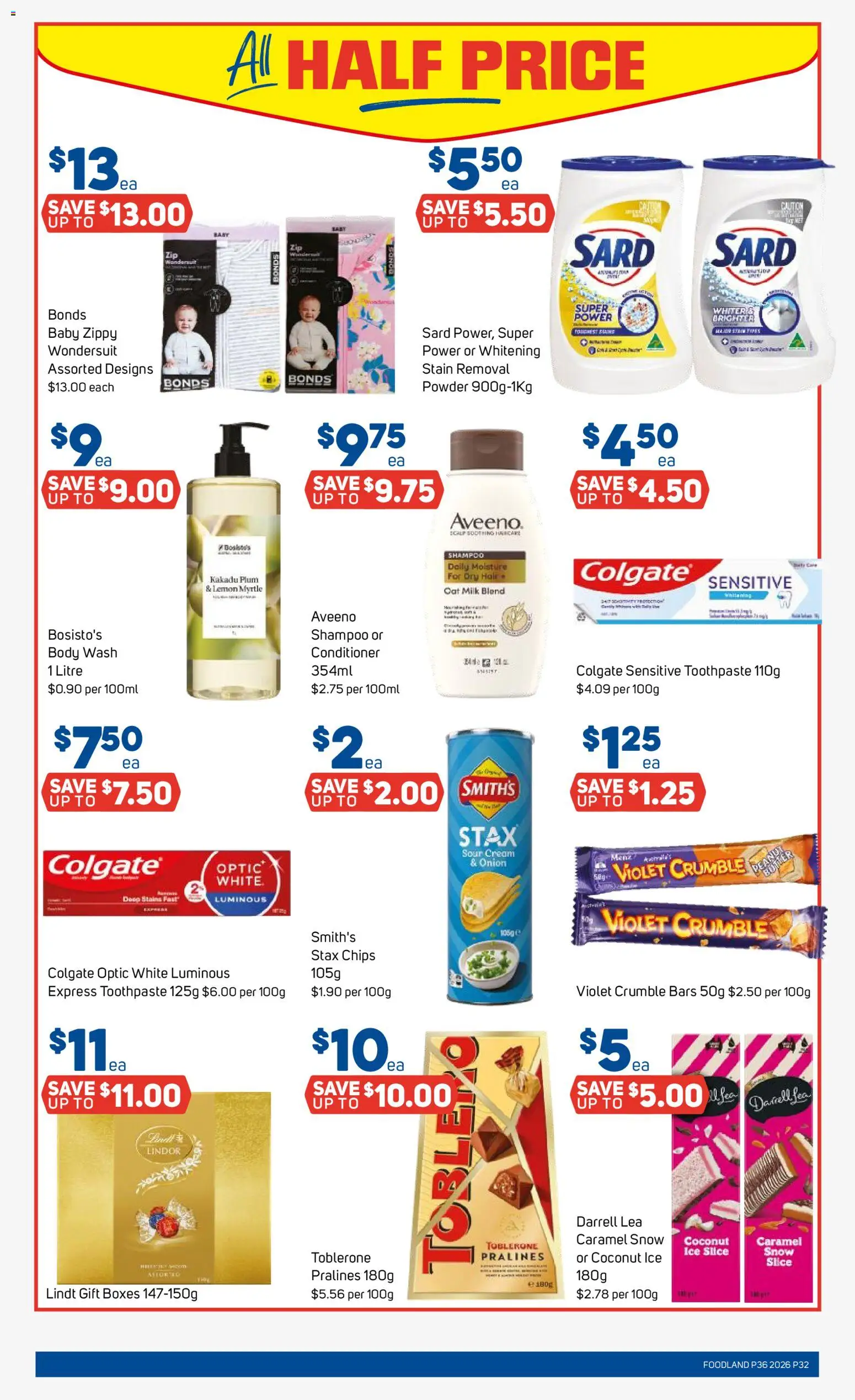 Foodland catalogue - valid from 02/09/2026 | Page: 32 | Products: Milk, Shampoo, Ice, Coconut