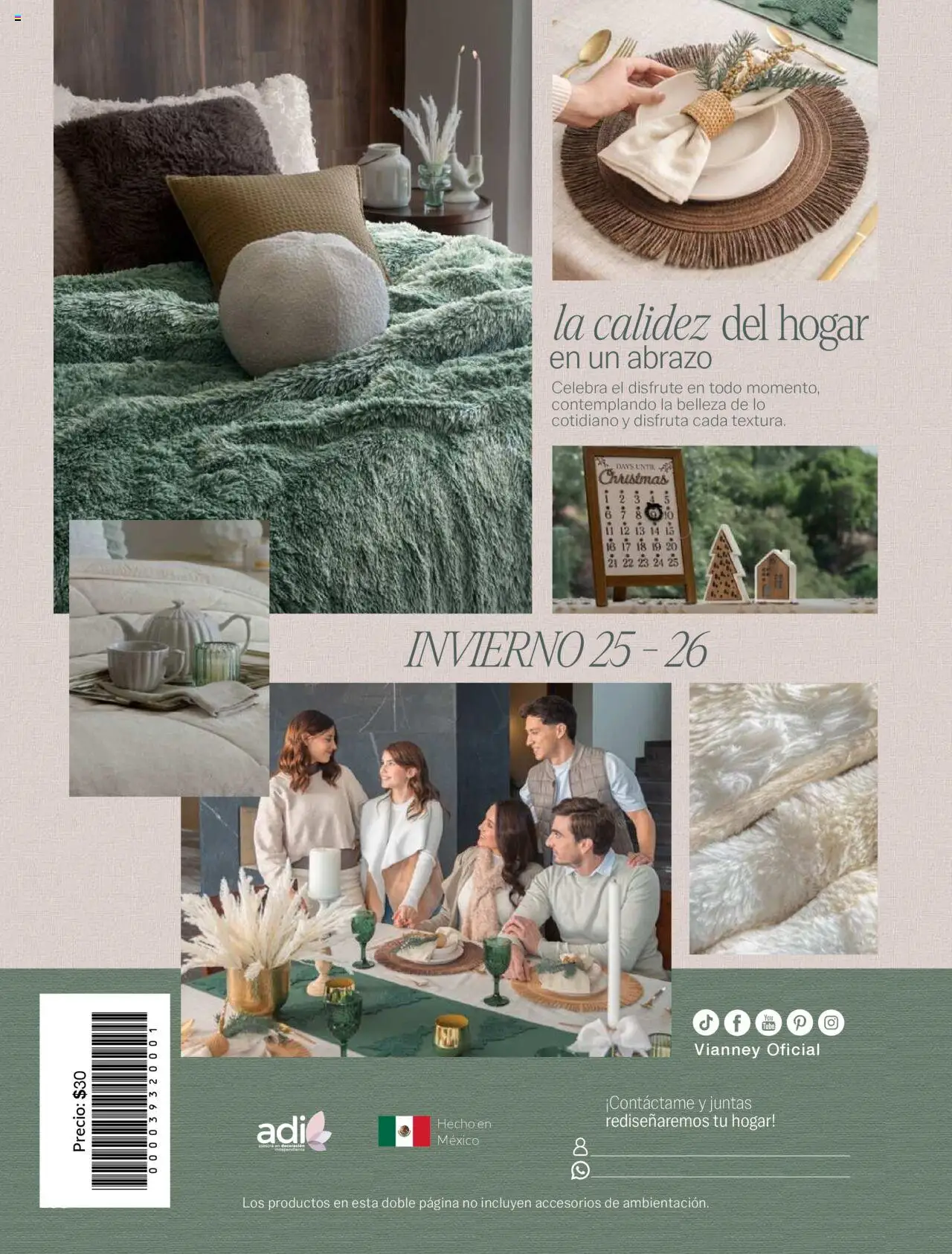 Nuevas ofertas de Vianney válidas en toda la República Mexicana desde el 15/08/2025. ¡Encuentra las mejores ofertas en Vianney - Catálogo Invierno! | Página: 204