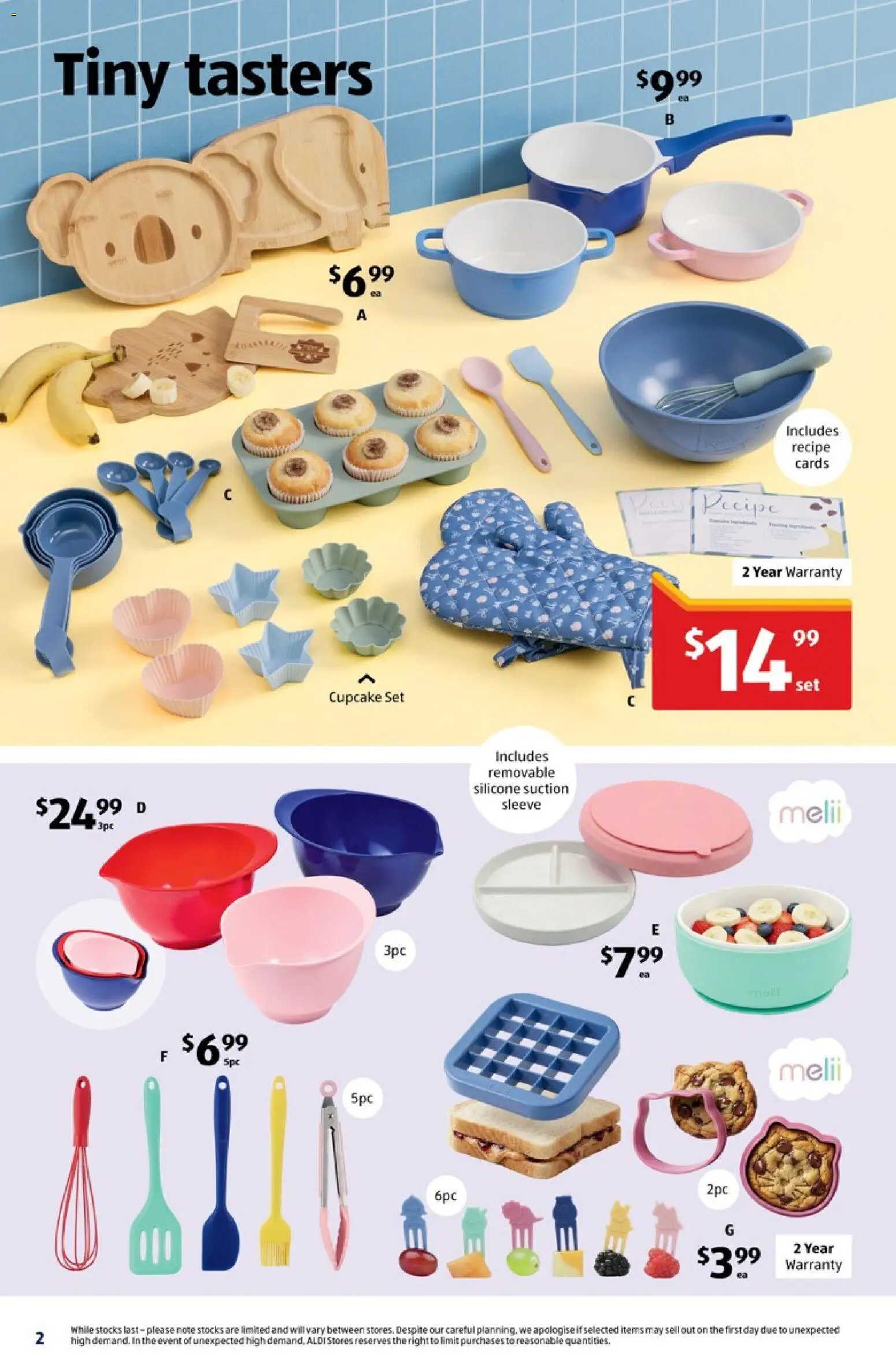 Aldi catalogue - valid from 23/09/2026 | Page: 2 | Products: Cookware set, Cookware, Utensils, Cutter
