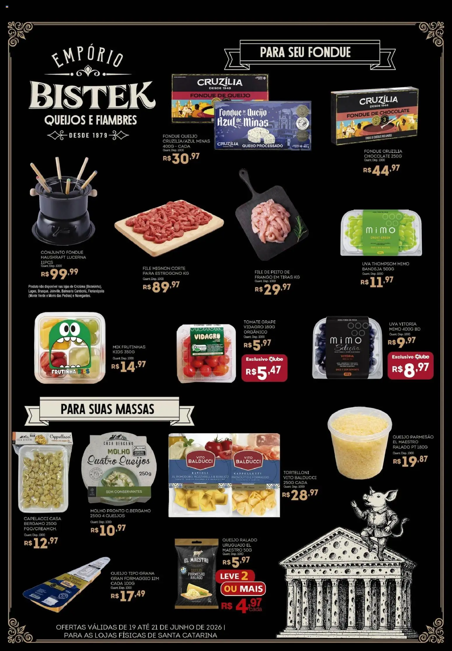 Bistek Supermercados Folheto - válido de 19.06.2026 | Página: 2