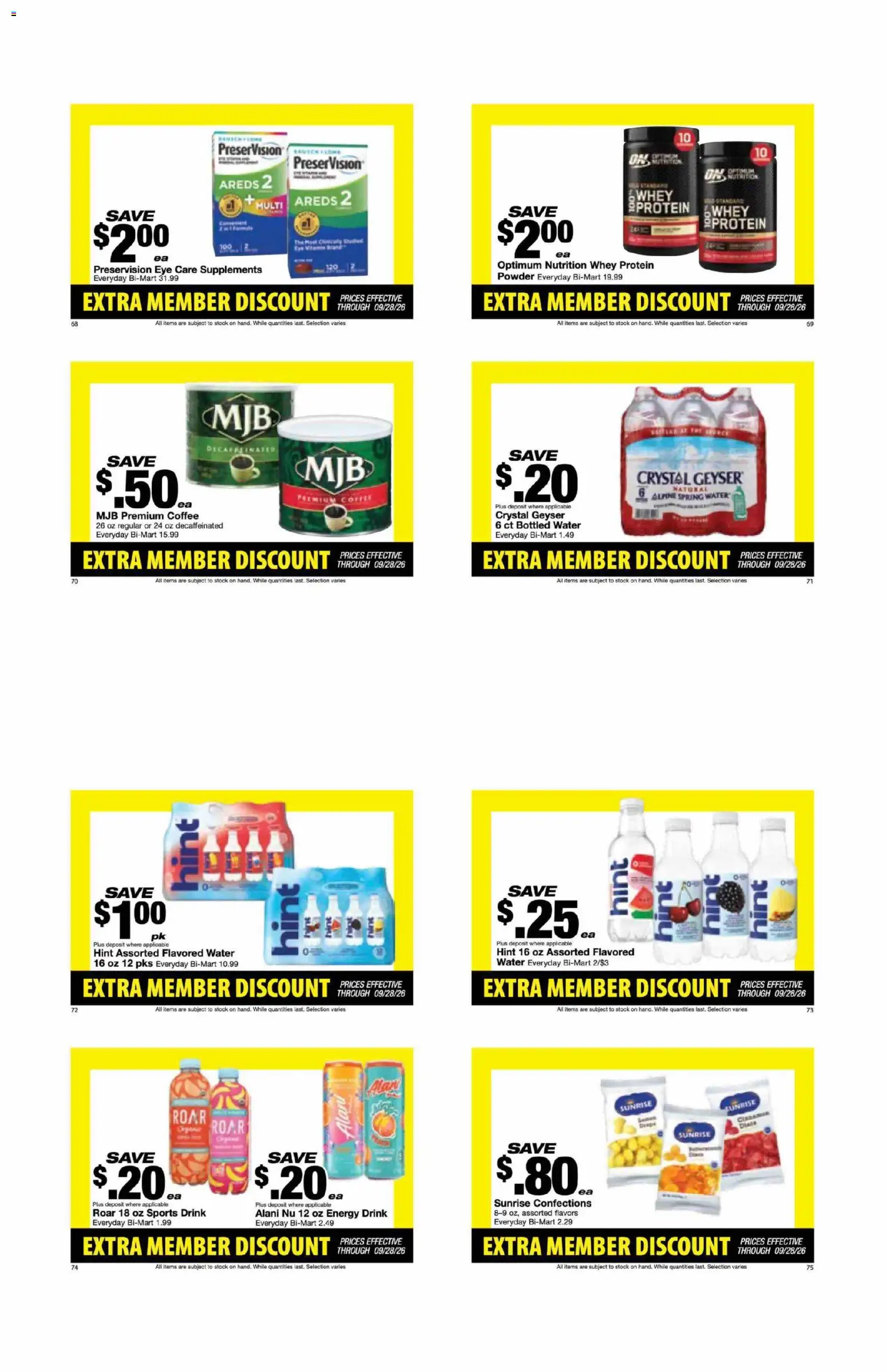 Bi-Mart Ad - valid from 09/14/2026 | Page: 10