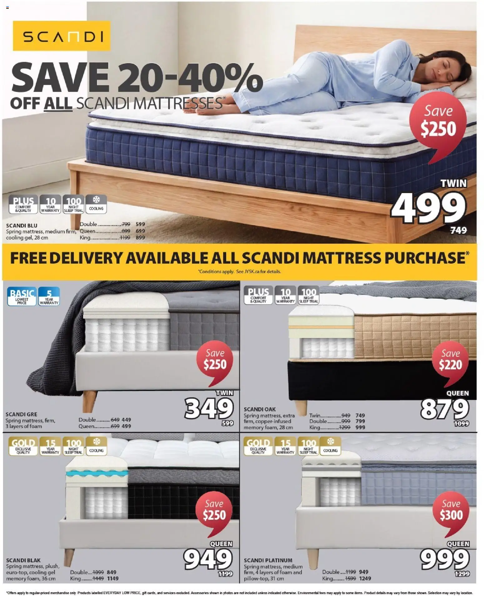 JYSK flyer valid from Aug 27, 2026 | Page: 13 | Products: Foam, Mattress