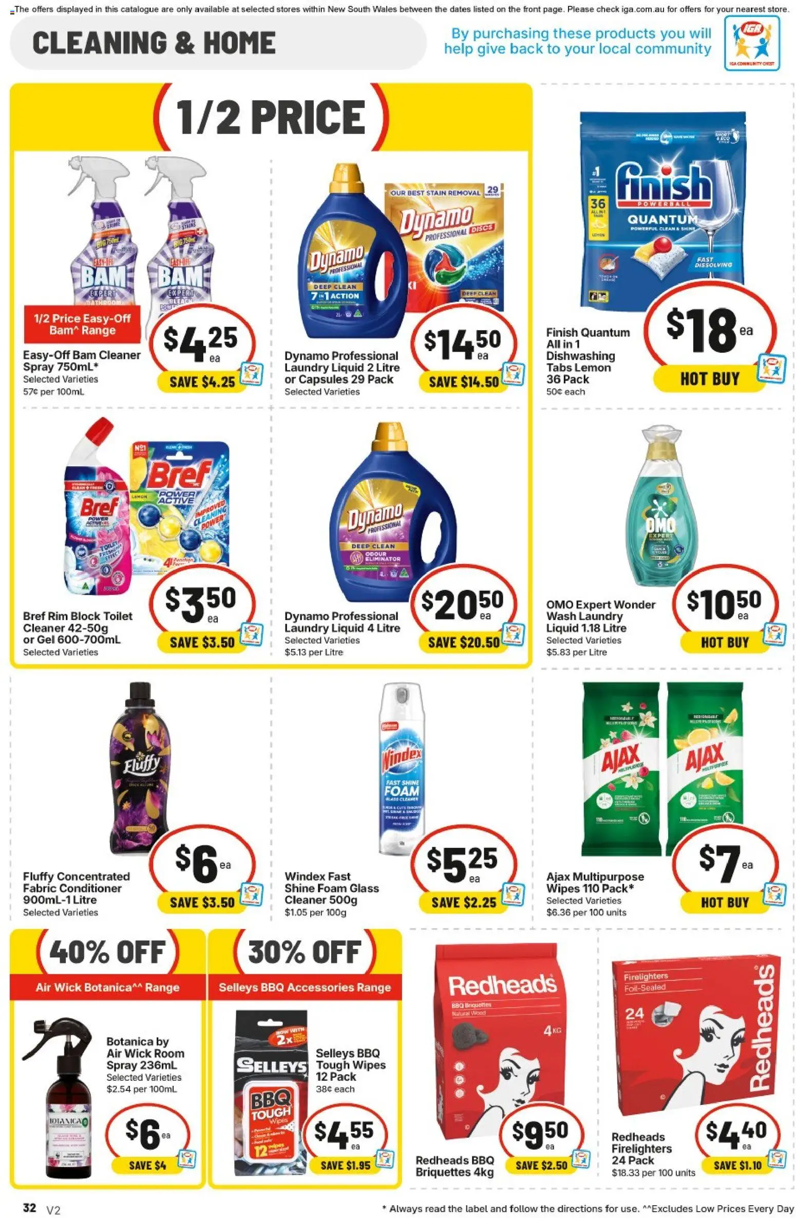 IGA catalogue - valid from 10/06/2026 | Page: 40 | Products: Butter, Chips, Pies, Freezer