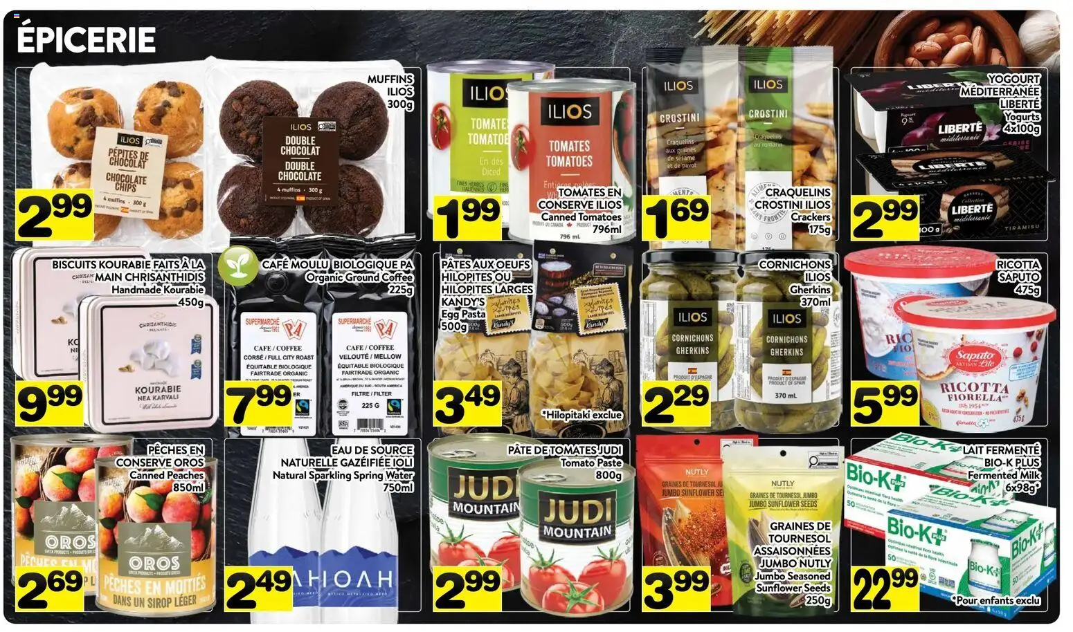 Pa Supermarché flyer valid from Oct 5, 2026 | Page: 5 | Products: Sunflower, Pâté, Roast, Chocolate