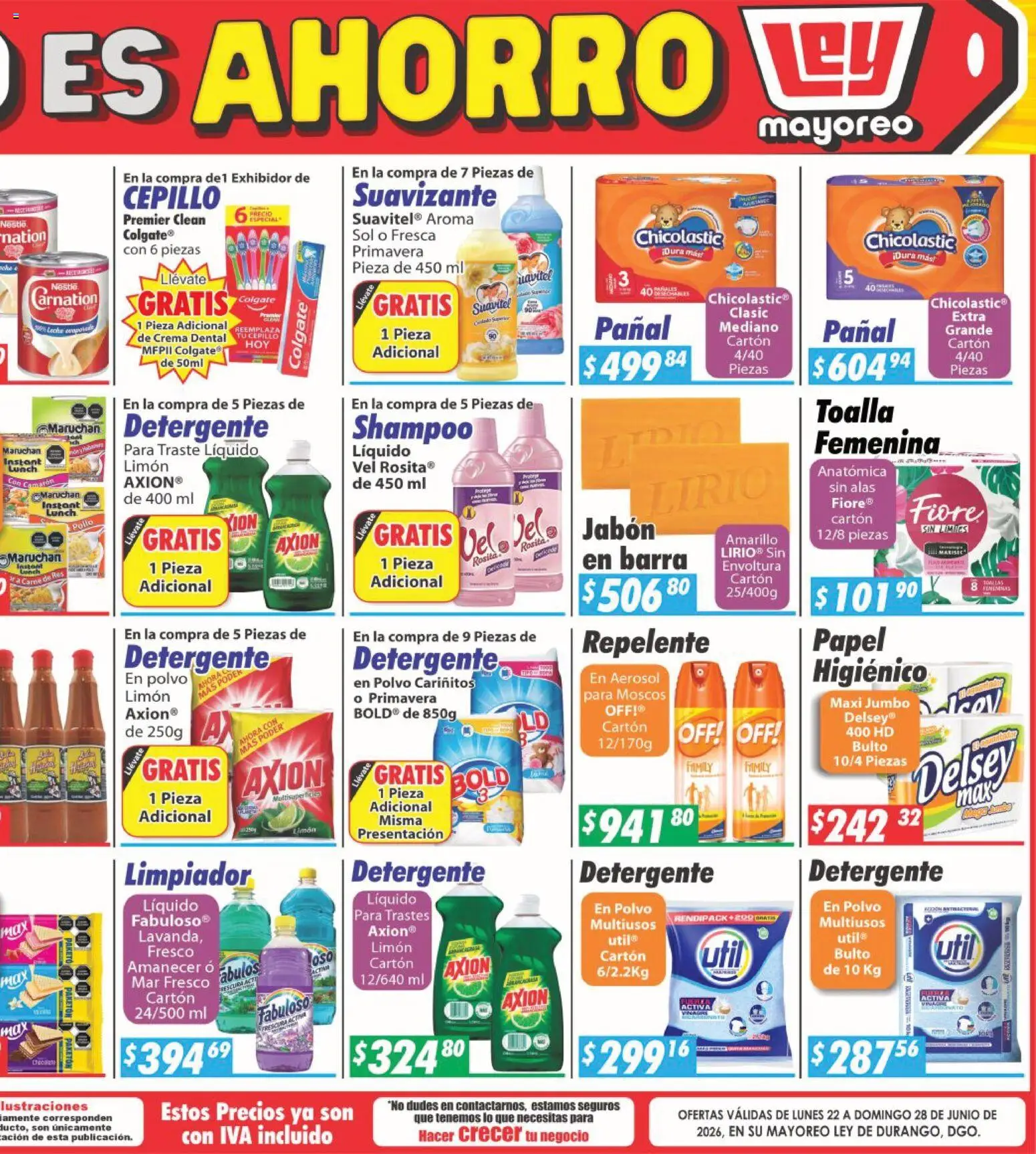Nuevas ofertas de Casa Ley válidas en toda la República Mexicana desde el 22/06/2026. ¡Encuentra las mejores ofertas en Casa Ley folleto! | Página: 6