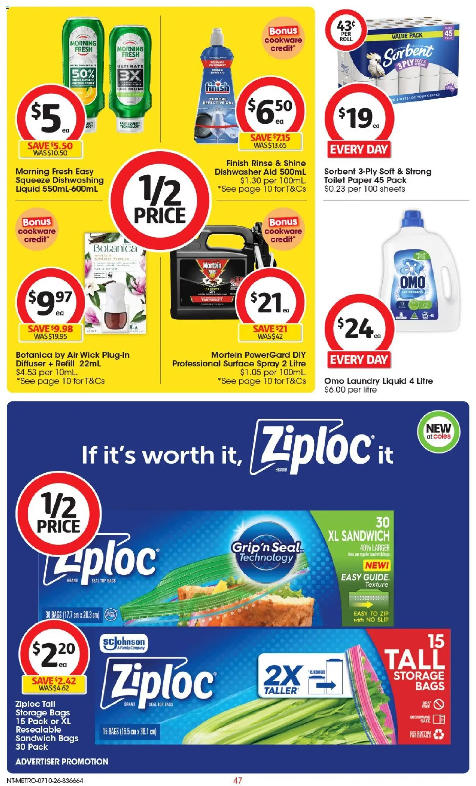Coles catalogue - valid from 07/10/2026 | Page: 47