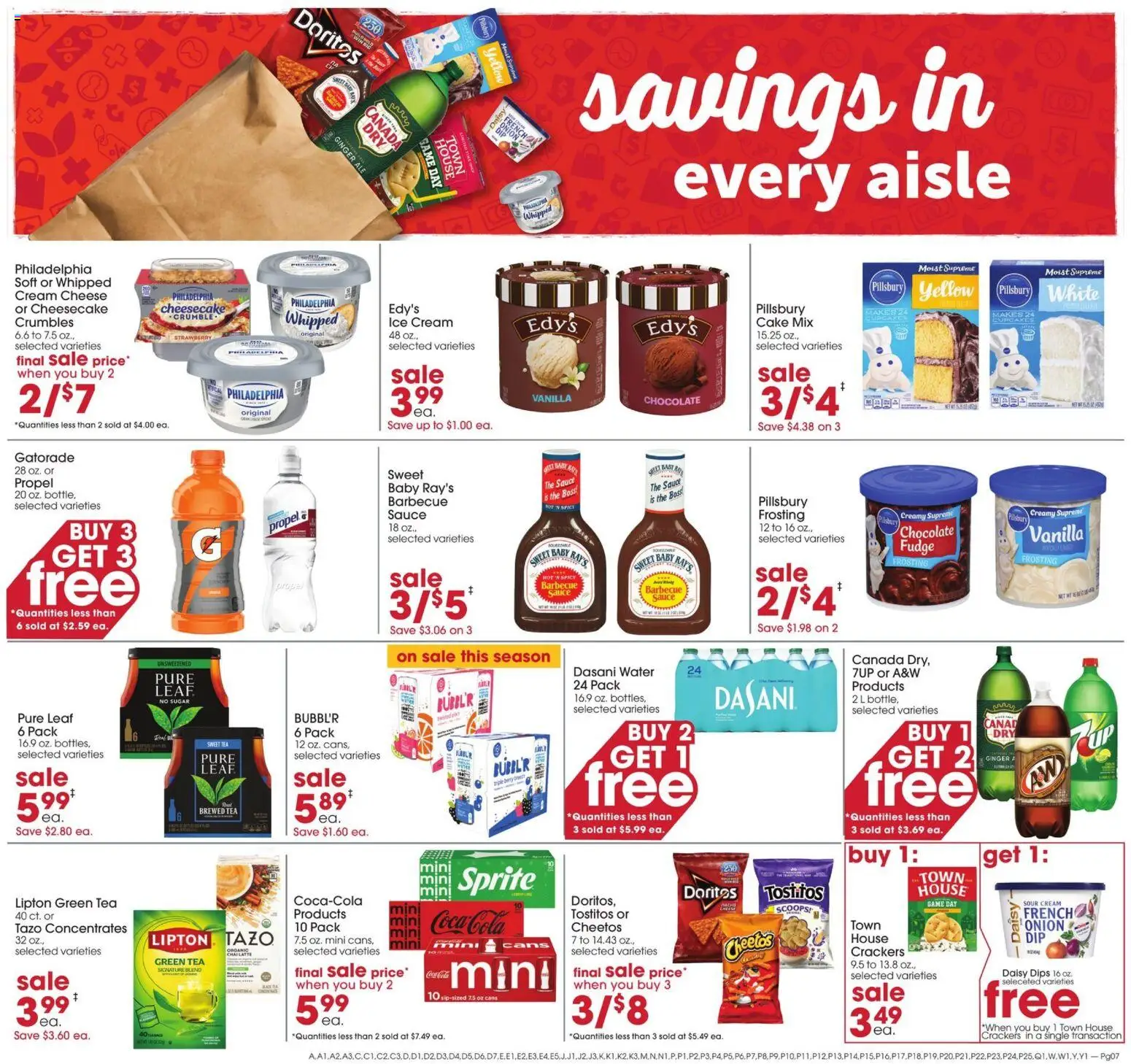 Giant Eagle Weekly Ad - valid from 09/03/2026 | Page: 7 | Products: Cheese, Chocolate, Water, Ice
