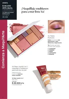 Yanbal catálogo -  Vista previa de la revista de la tienda Yanbal valido desde el 18/07/2026 | Página: 68 | Productos: Iluminador, Rubor, Maquillaje
