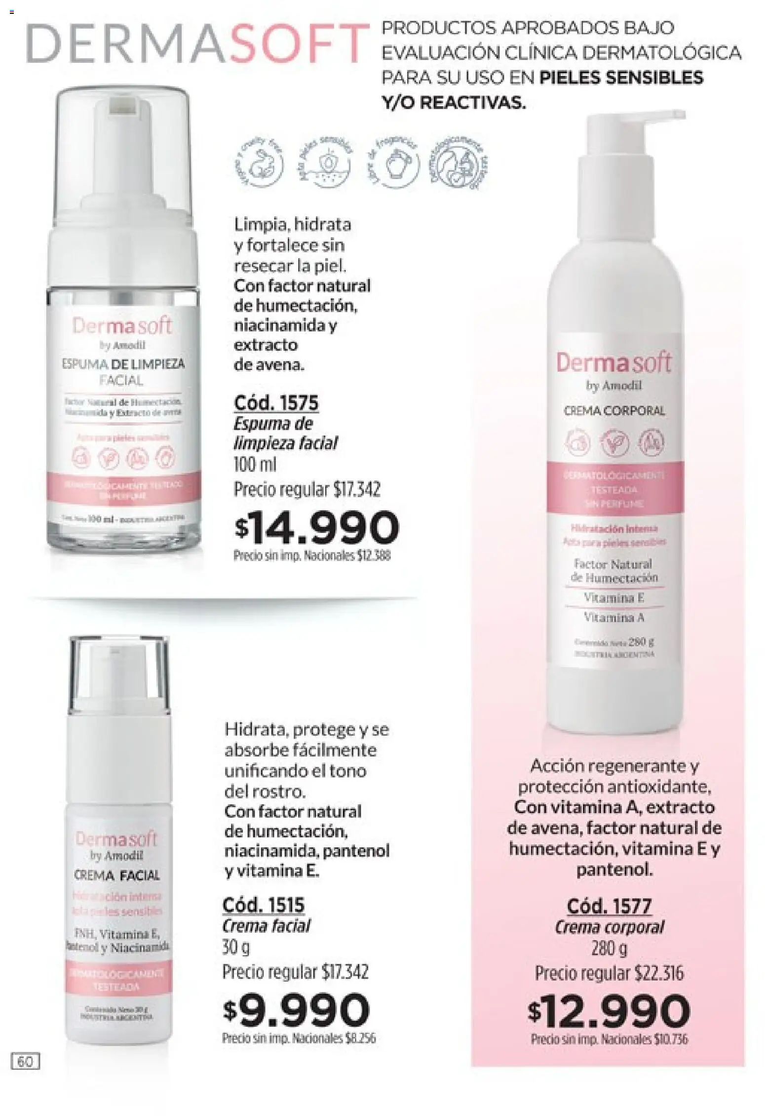 Amodil - Campaña 11 │ válido desde el 01.07.2026 | Página: 60 | Productos: Perfume, Espuma, Crema