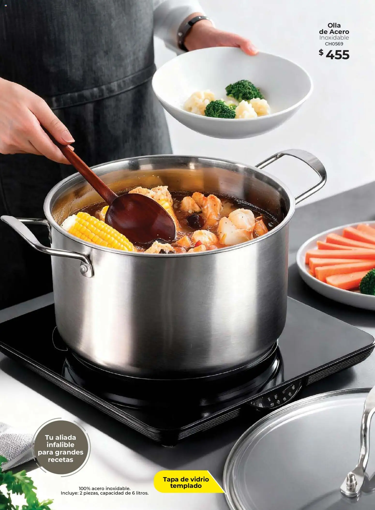 Nuevas ofertas de Colchas Concord válidas en toda la República Mexicana desde el 01/07/2026. ¡Encuentra las mejores ofertas en Colchas Concord catálogo Home! | Página: 74 | Productos: Olla