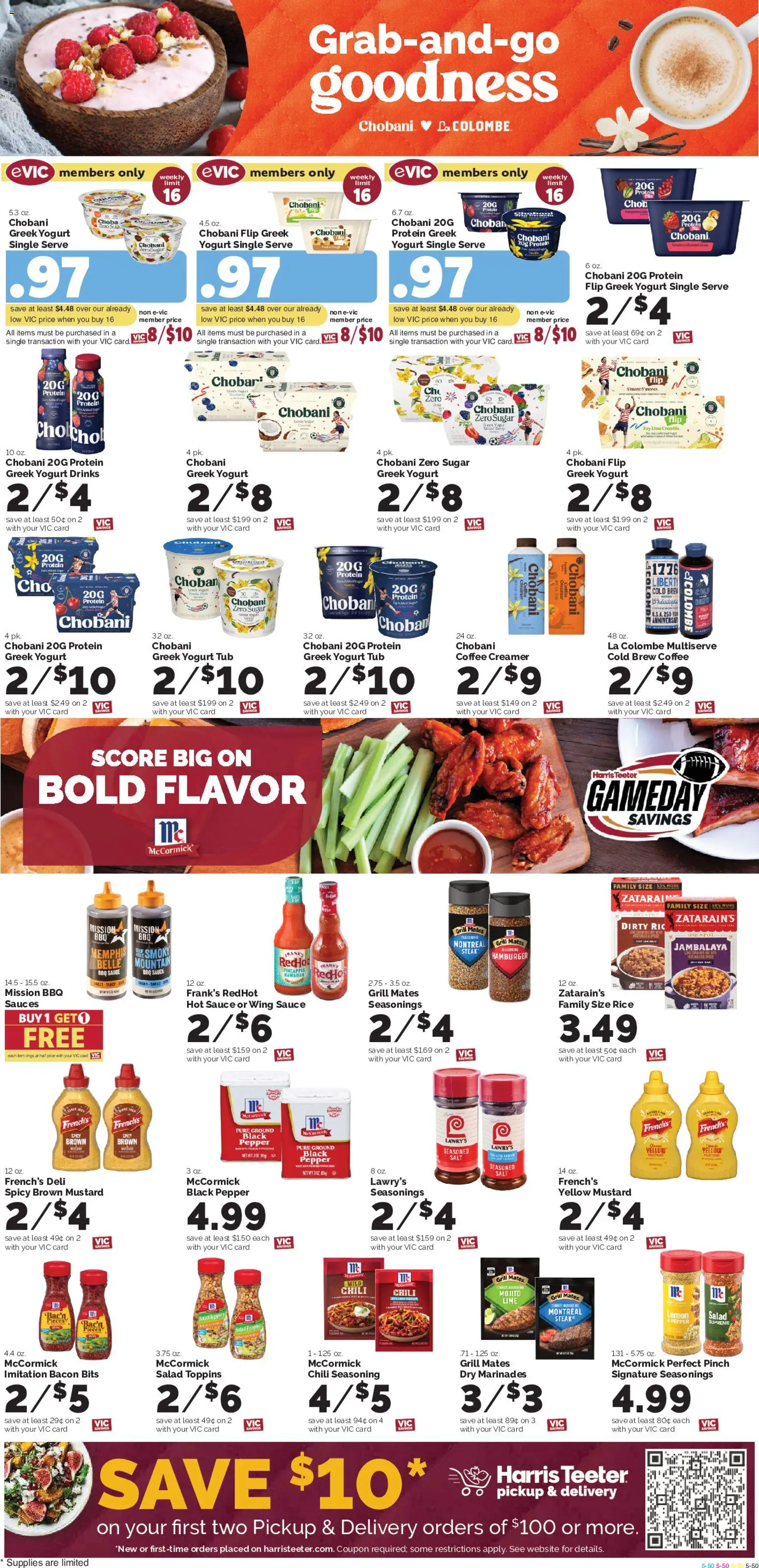 Harris Teeter Weekly Ad - SC - valid from 09/16/2026 | Page: 10 | Products: Seasonings, Protein, Sauce, Lime