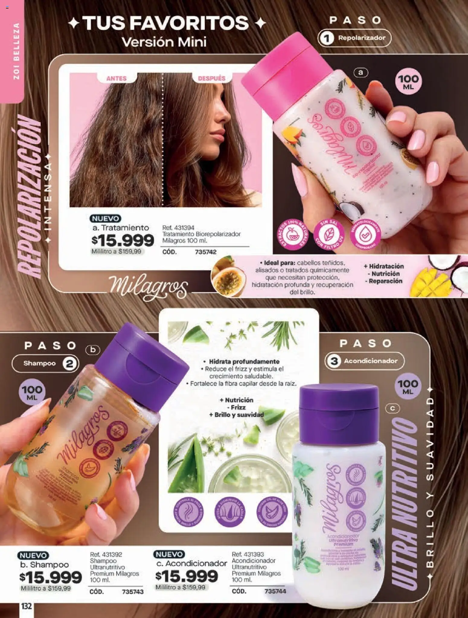 Pacifika revista - valida desde el 03.06.2026 | Página: 133 | Productos: Sal, Shampoo, Brillo, Acondicionador
