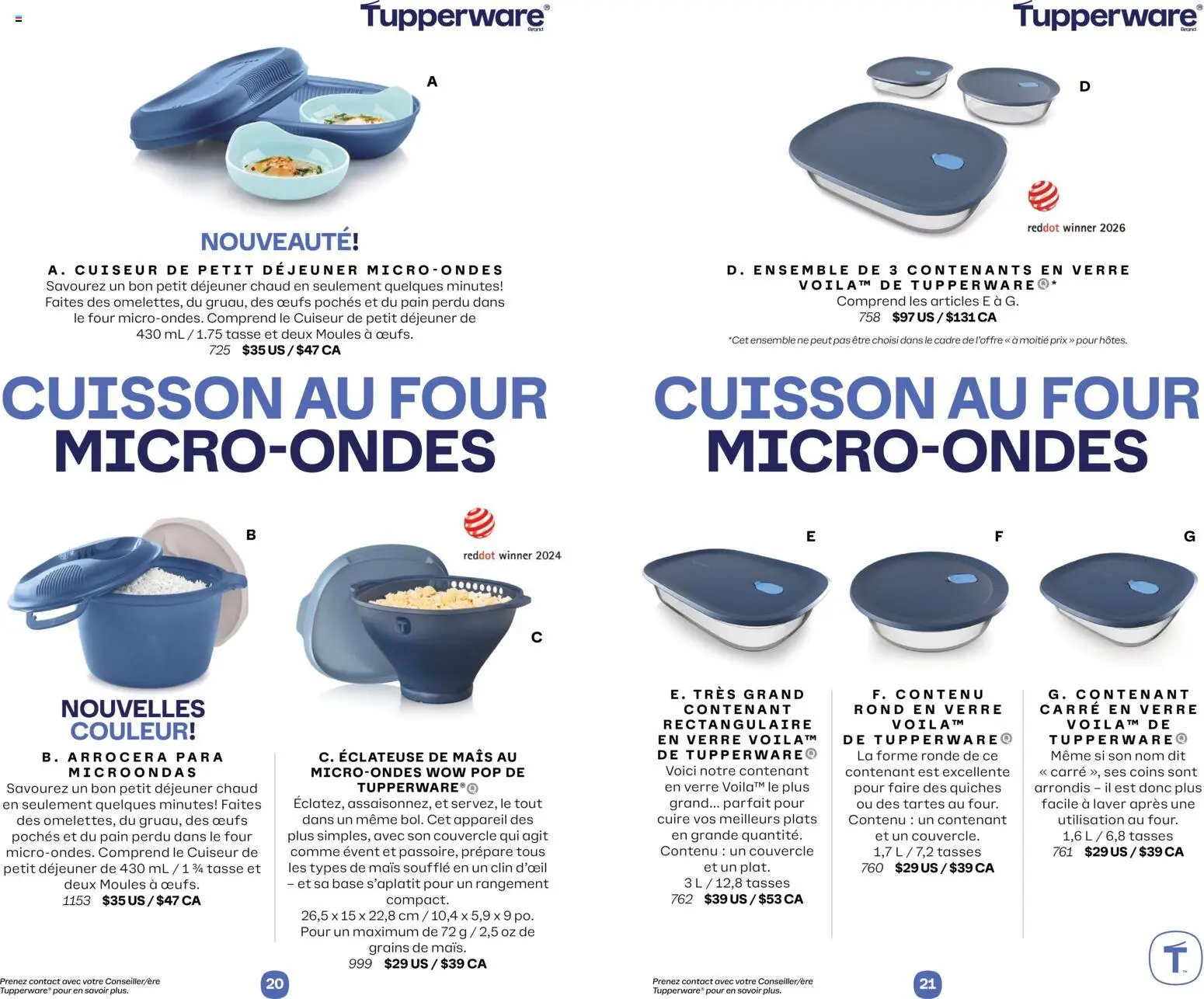 Tupperware flyer valid from Sep 1, 2026 | Page: 11 | Products: Grains