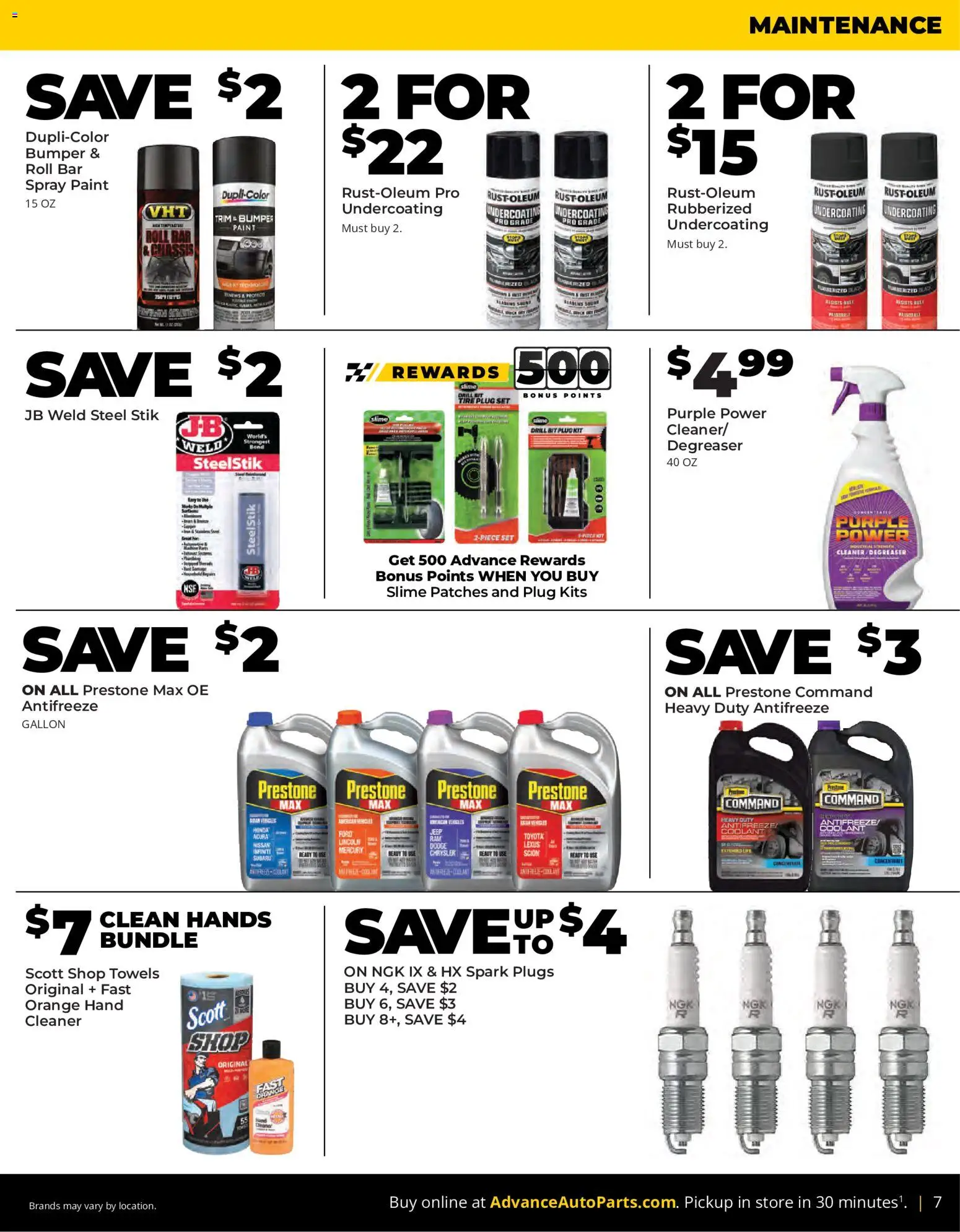 Advance Auto Parts Weekly Ad - valid from 10/10/2026 | Page: 7