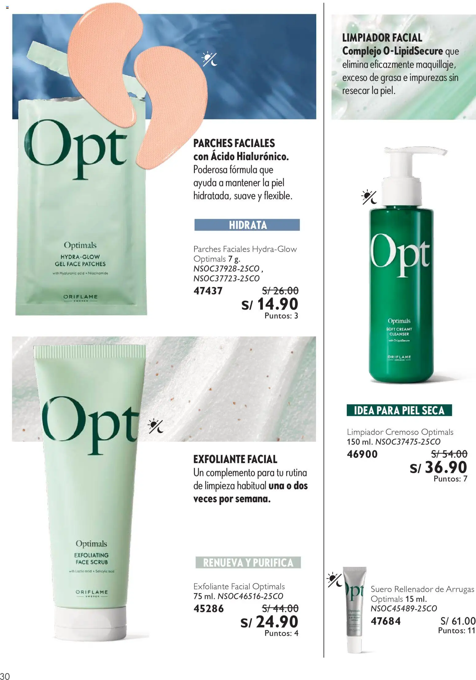 Catálogo Oriflame válido desde 12/09/2026 | Página: 30 | Productos: Exfoliante