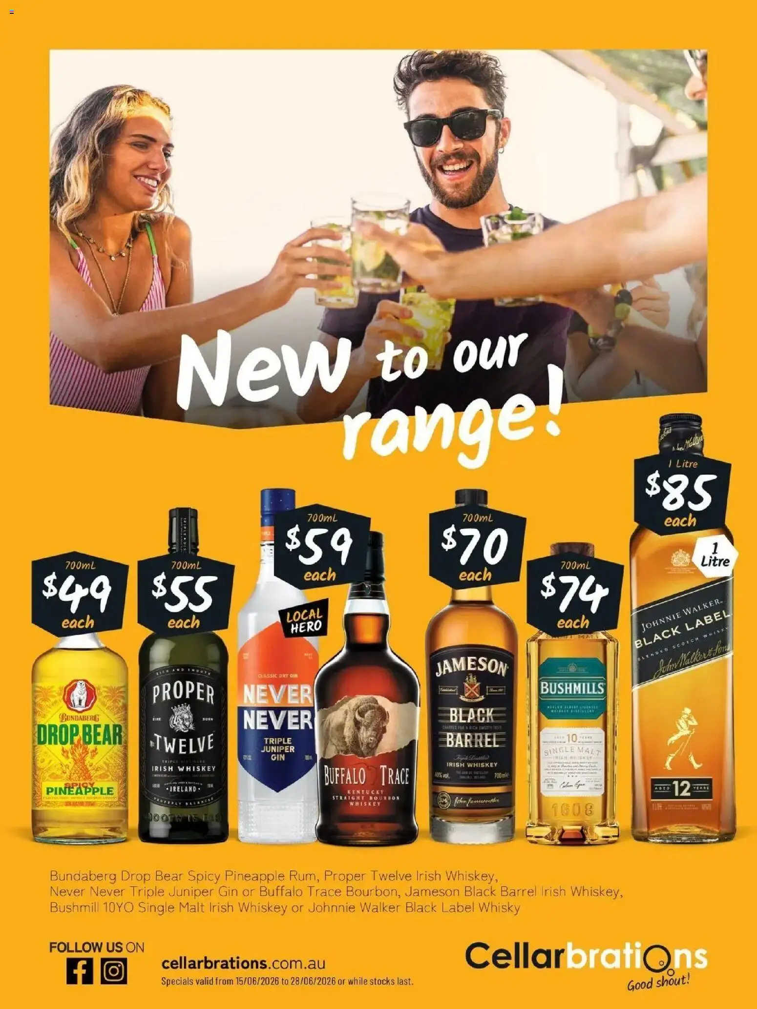 Cellarbrations catalogue - valid from 14.06.2026 | Page: 3 | Products: Pineapple, Gin, Whiskey, Scotch
