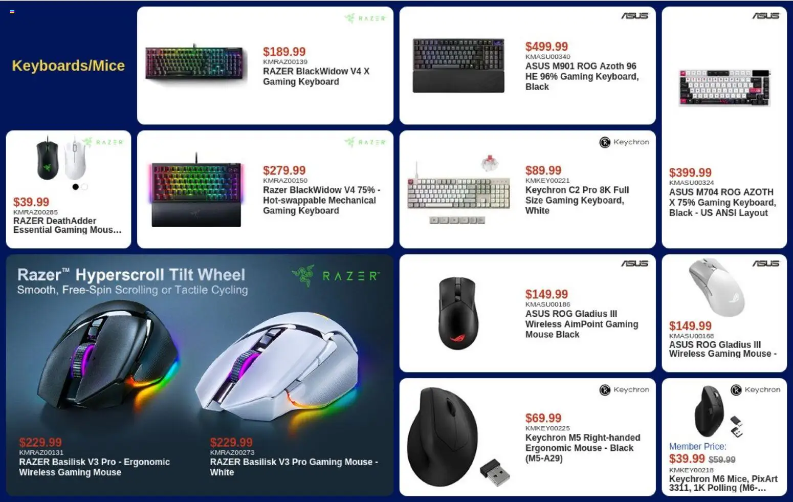 Canada Computers flyer valid from Sep 4, 2026 | Page: 5 | Products: Mouse, Keyboard