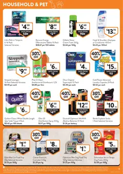 Preview of Foodworks catalogue VIC - valid from 13.05.2026 | Page: 9 | Products: Shelf, Toilet, Battery, Household