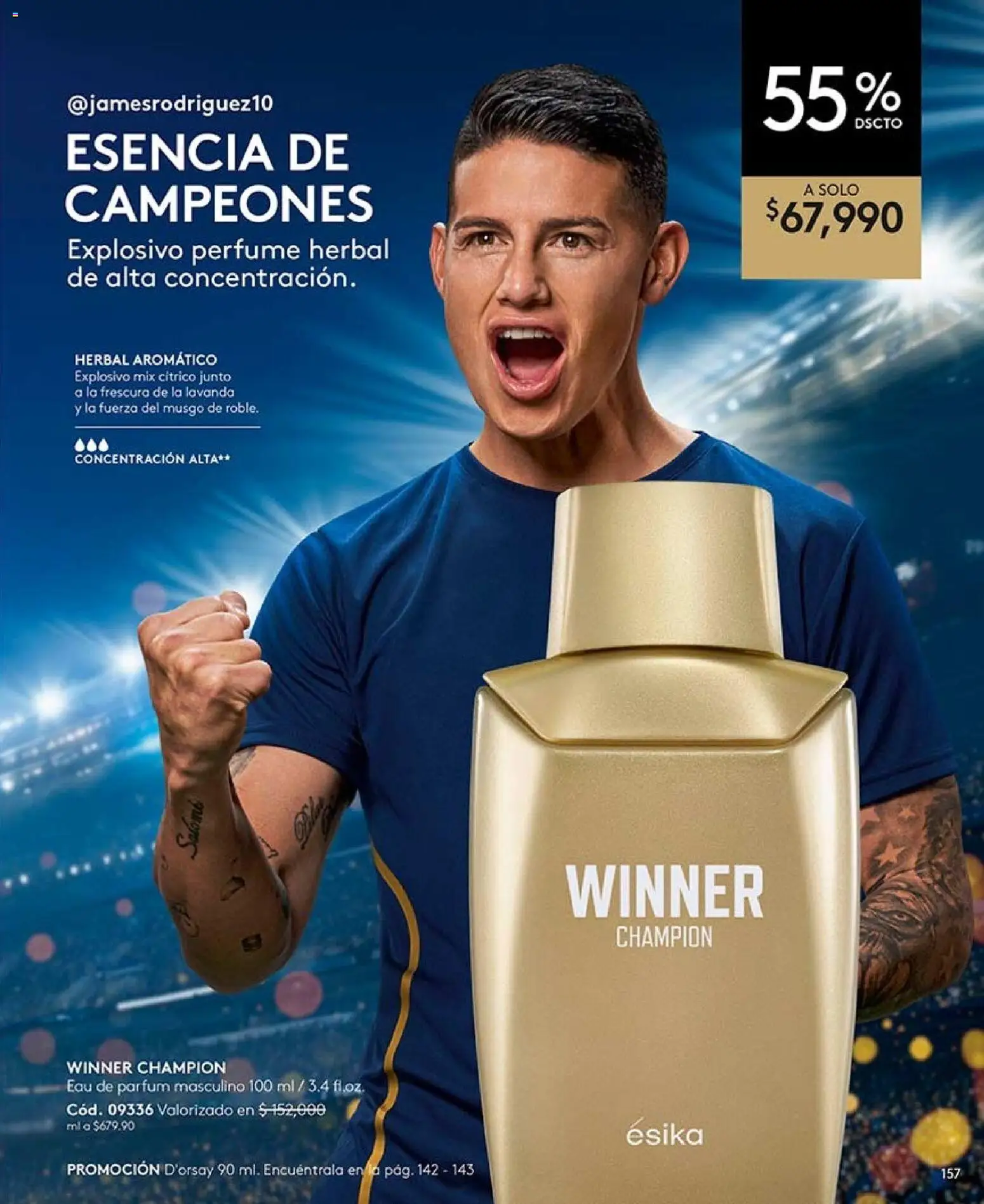Ésika revista - valida desde el 17/08/2026 | Página: 157 | Productos: Perfume