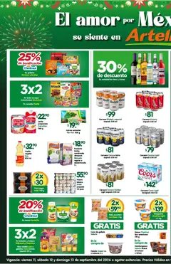 Vista previa de Arteli folleto Express, nuevo folleto de la tienda, válido en México a partir del 11/09/2026