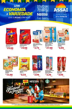 Assaí Atacadista ofertas - PA - Pré-Visualização do folheto da loja Assaí Atacadista, válido de 22.06.2026